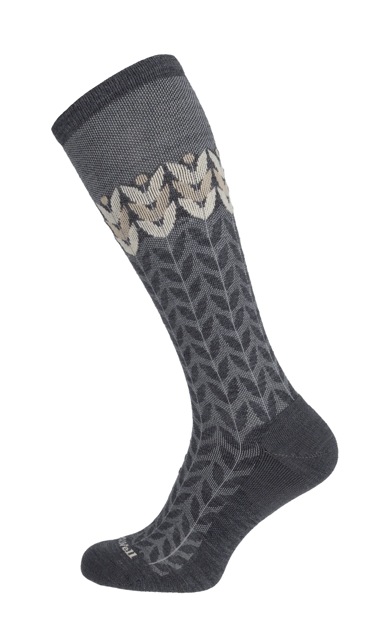 Bean Stalk Dames Compressiekousen Klasse 1 Charcoal - Image 3