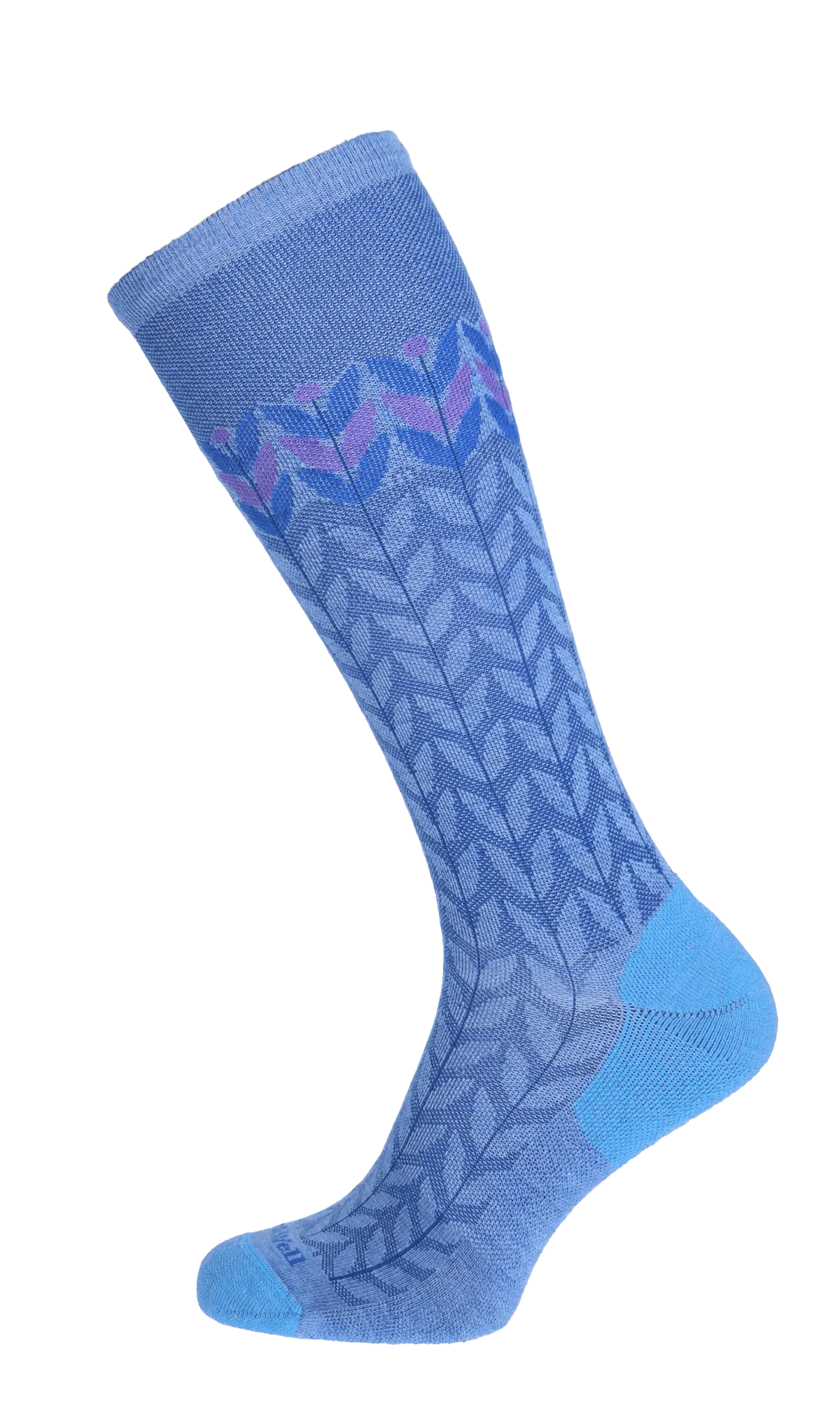 Bean Stalk Dames Compressiekousen Klasse 1 Cornflower - Image 3