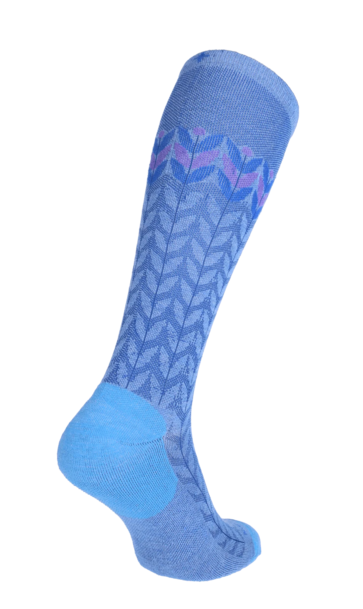 Bean Stalk Dames Compressiekousen Klasse 1 Cornflower - Image 4