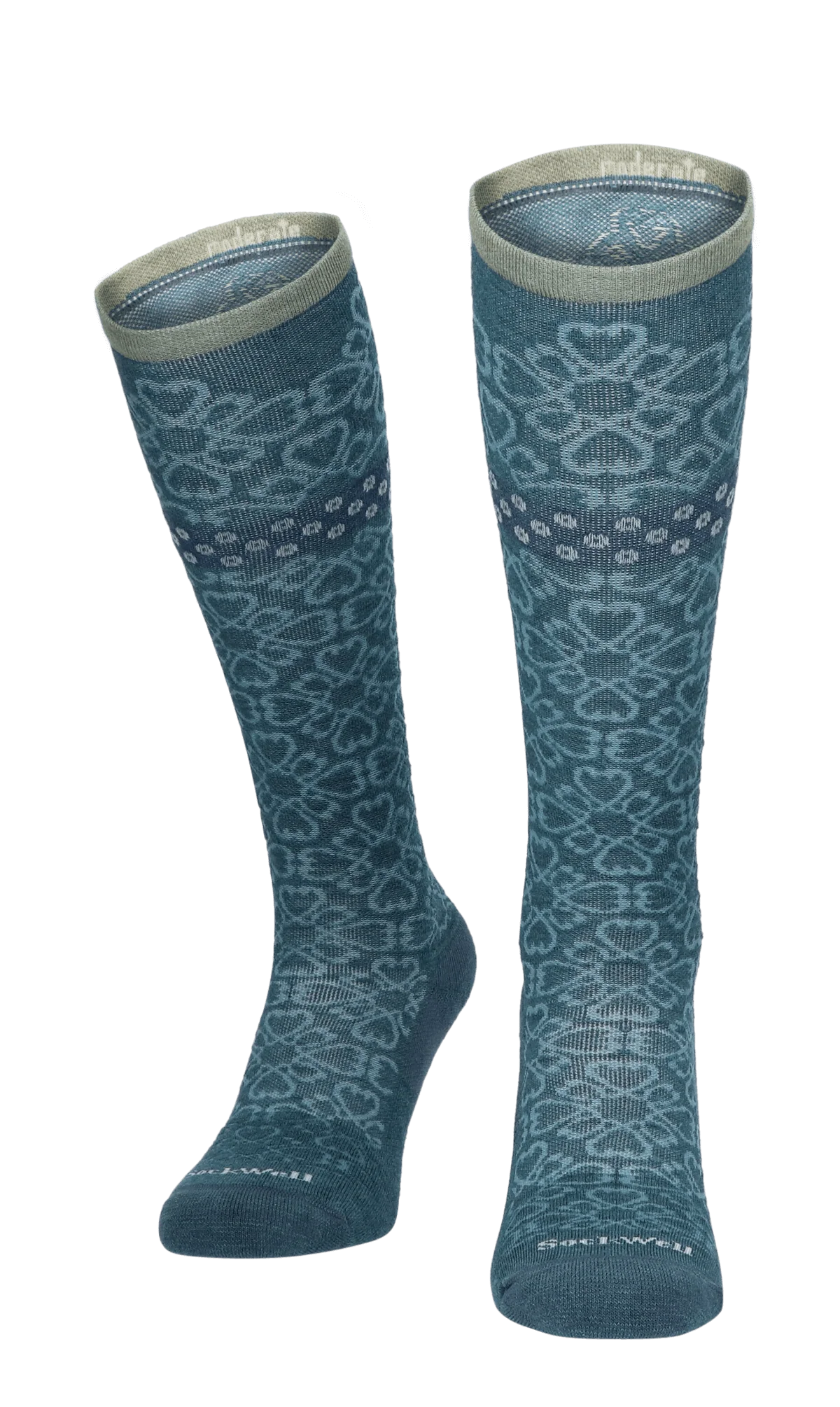 Botanical Dames Compressiekousen Klasse 1 Blue Ridge - Image 2