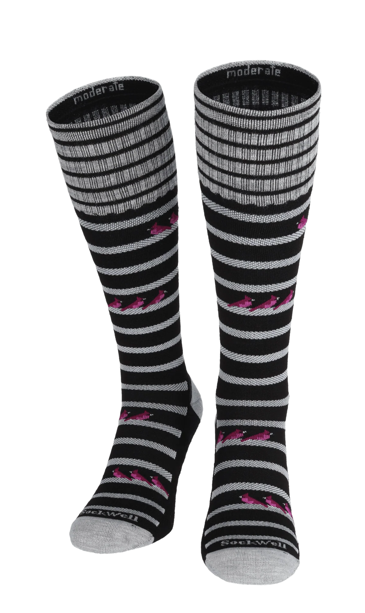 Cardinals Dames Compressiekousen Klasse 1 Black - Image 2