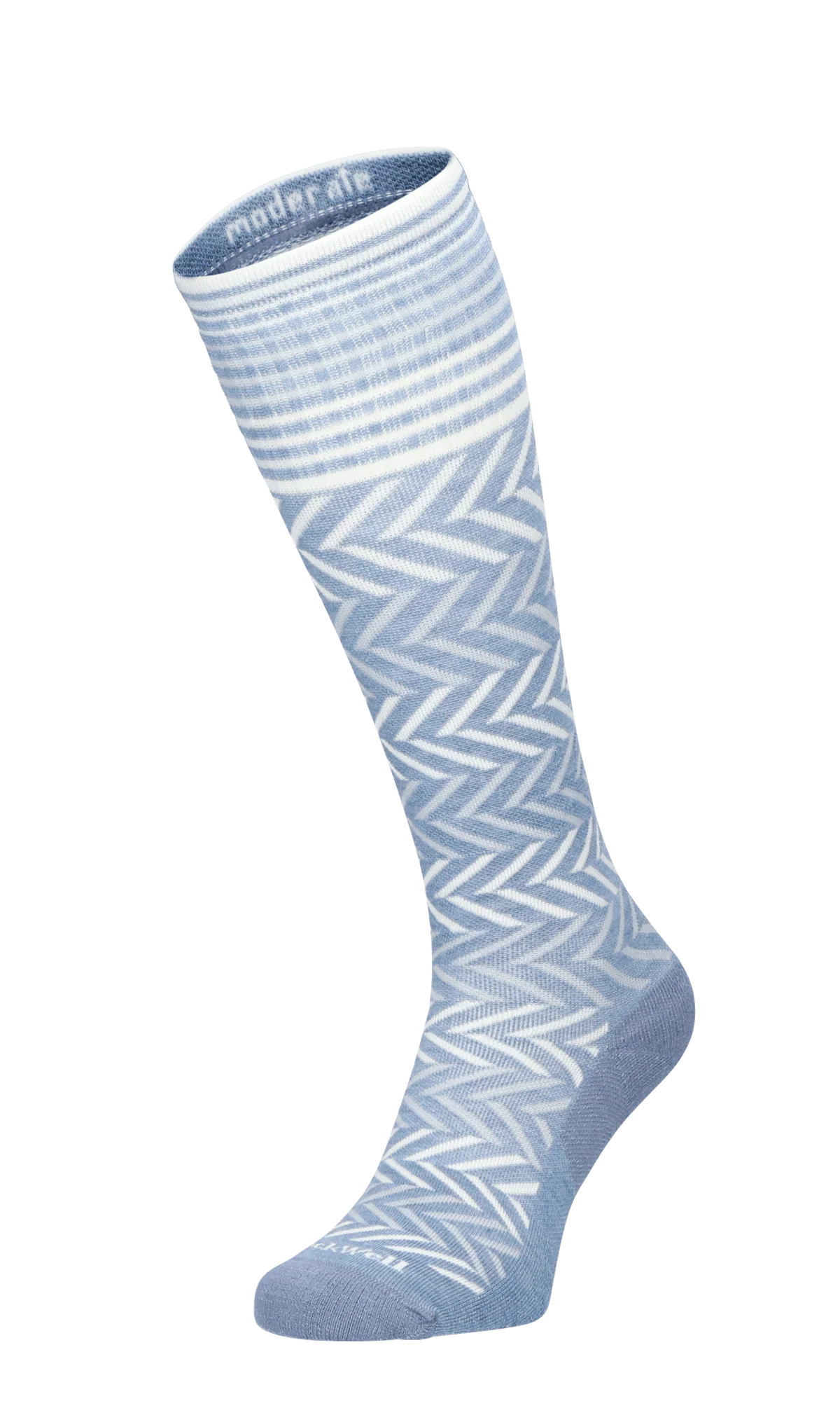 Chevron Dames Compressiekousen Klasse 1 Bluestone