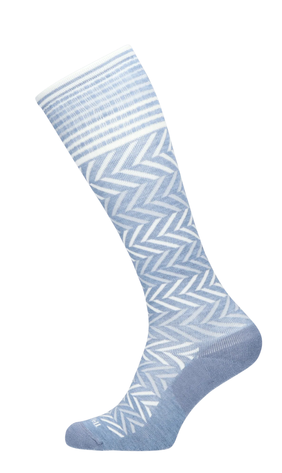 Chevron Dames Compressiekousen Klasse 1 Bluestone - Image 4