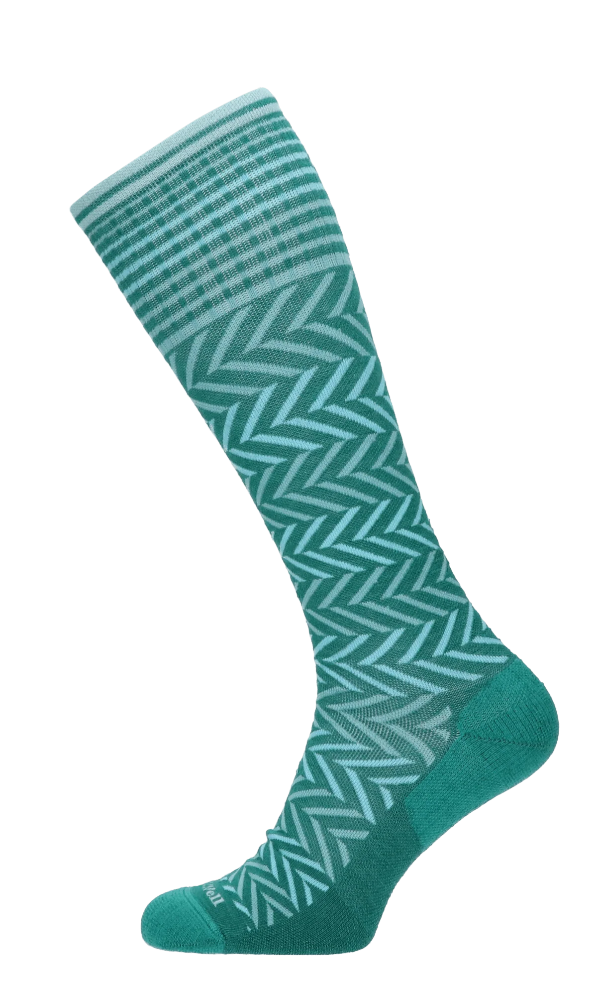 Chevron Dames Compressiekousen Klasse 1 Jade - Image 3