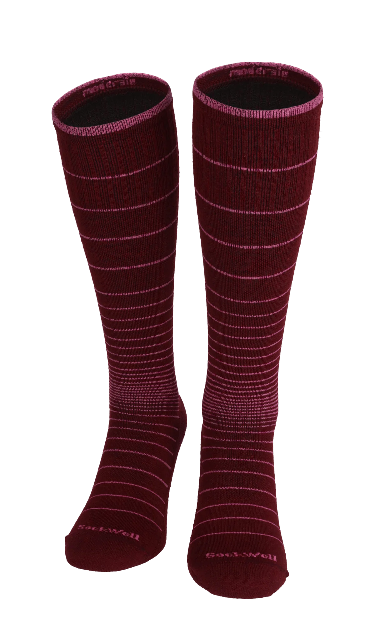 Circulator Dames Compressiekousen Klasse 1 Cranberry - Image 2
