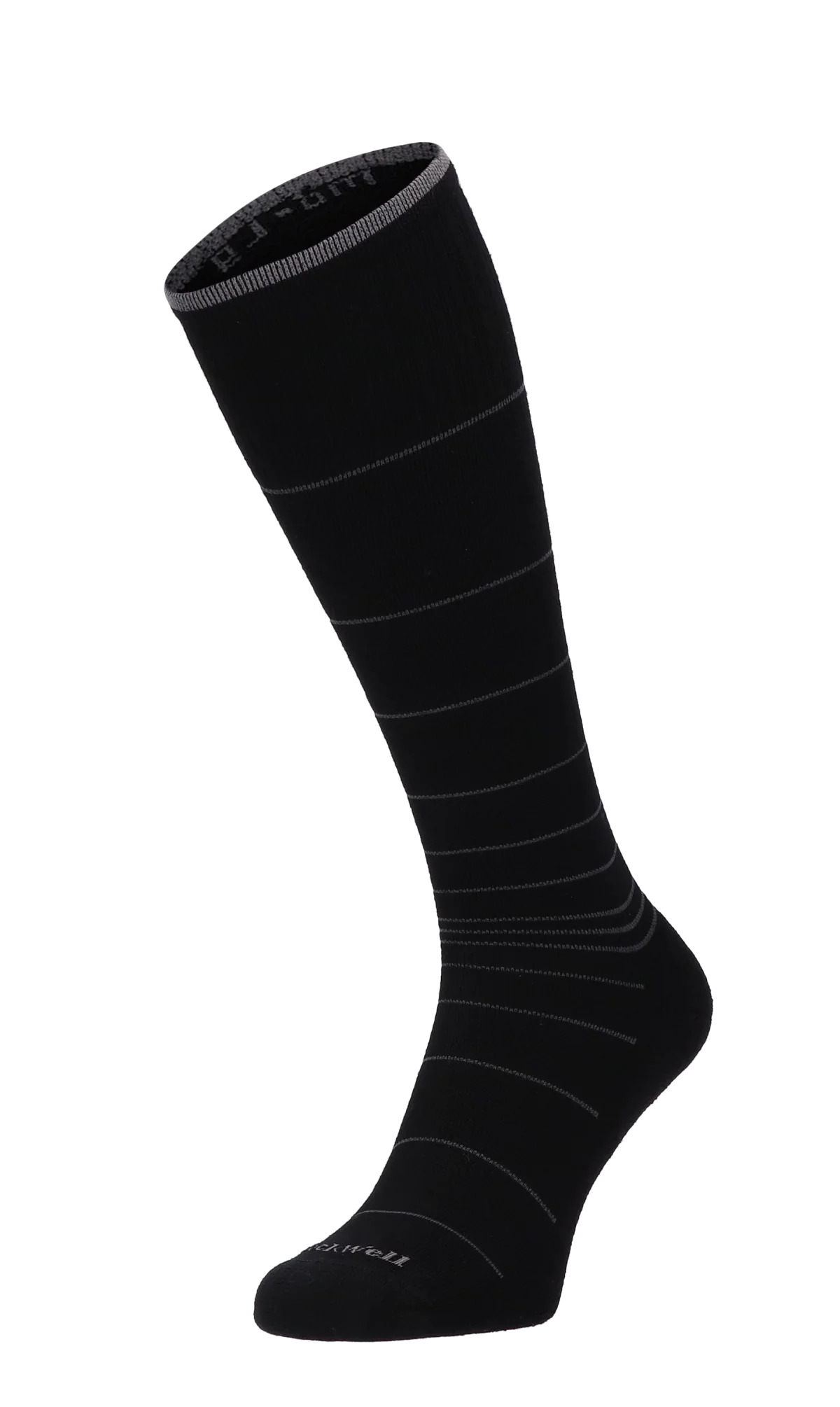 Circulator Heren Compressiekousen Klasse 1 Black Stripe