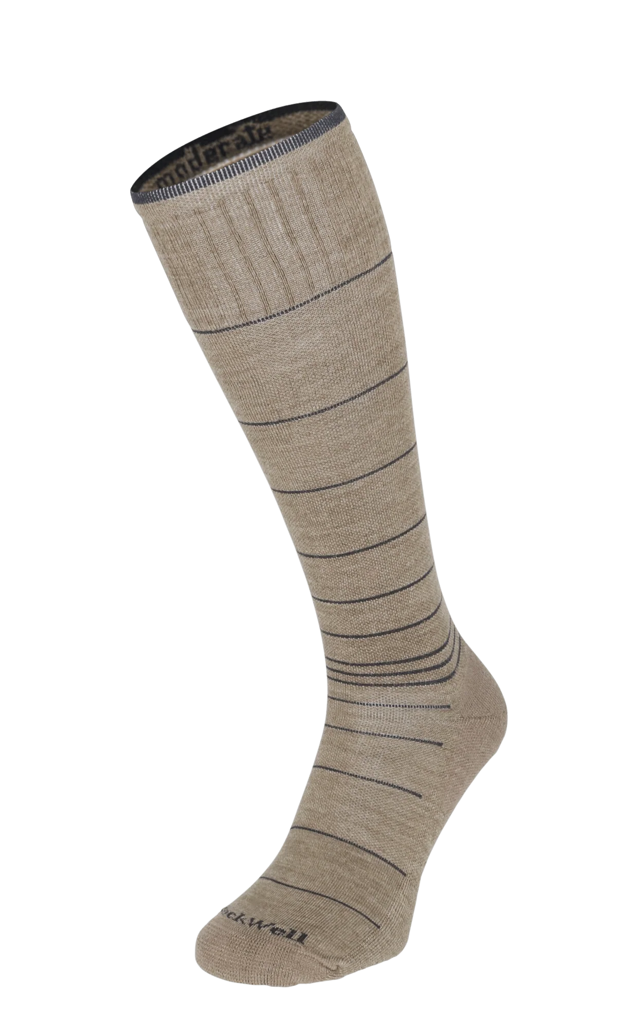 Circulator Heren Compressiekousen Klasse 1 Khaki
