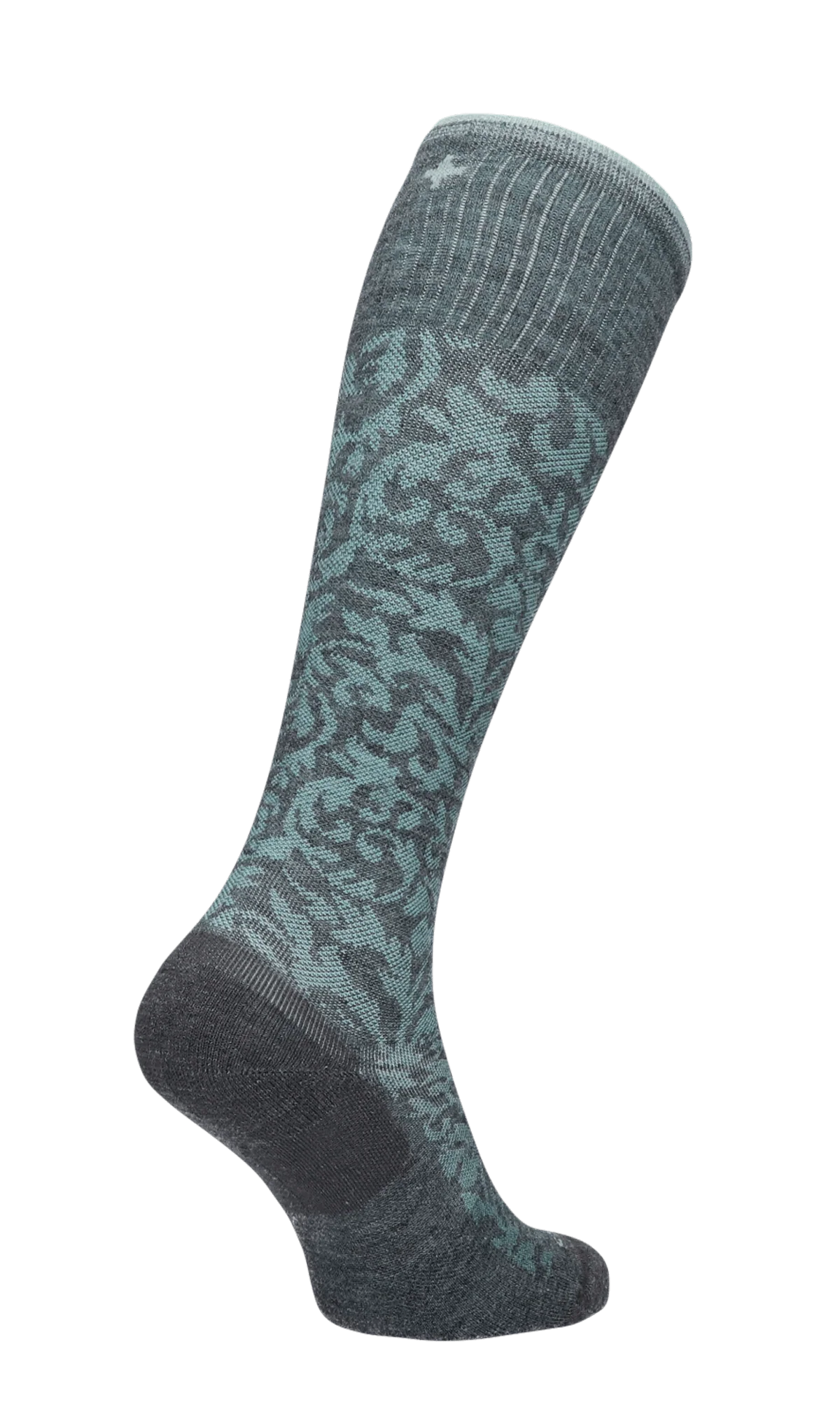 Damask Dames Compressiekousen klasse 1 Charcoal - Image 4