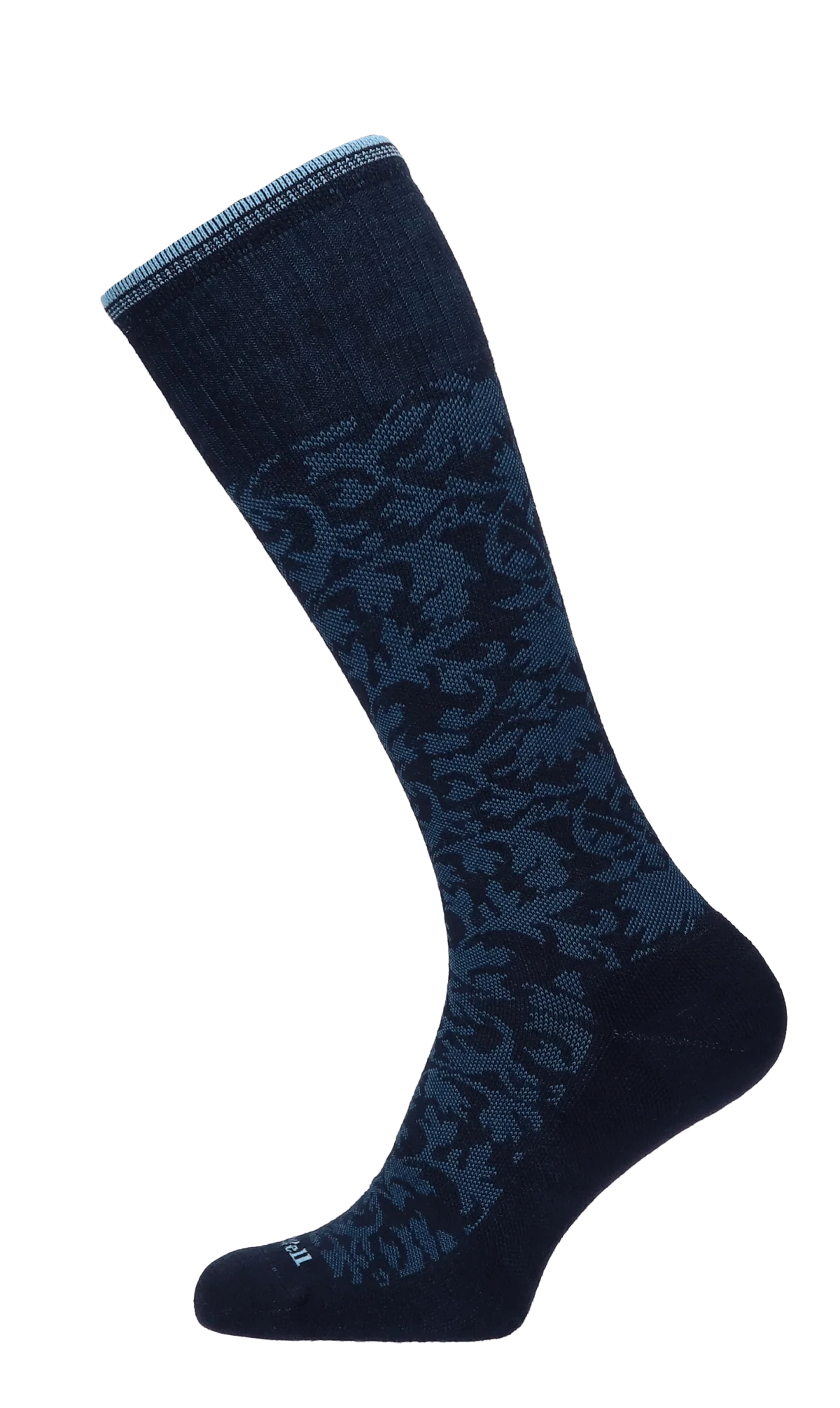 Damask Dames Compressiekousen Klasse 1 Navy - Image 4