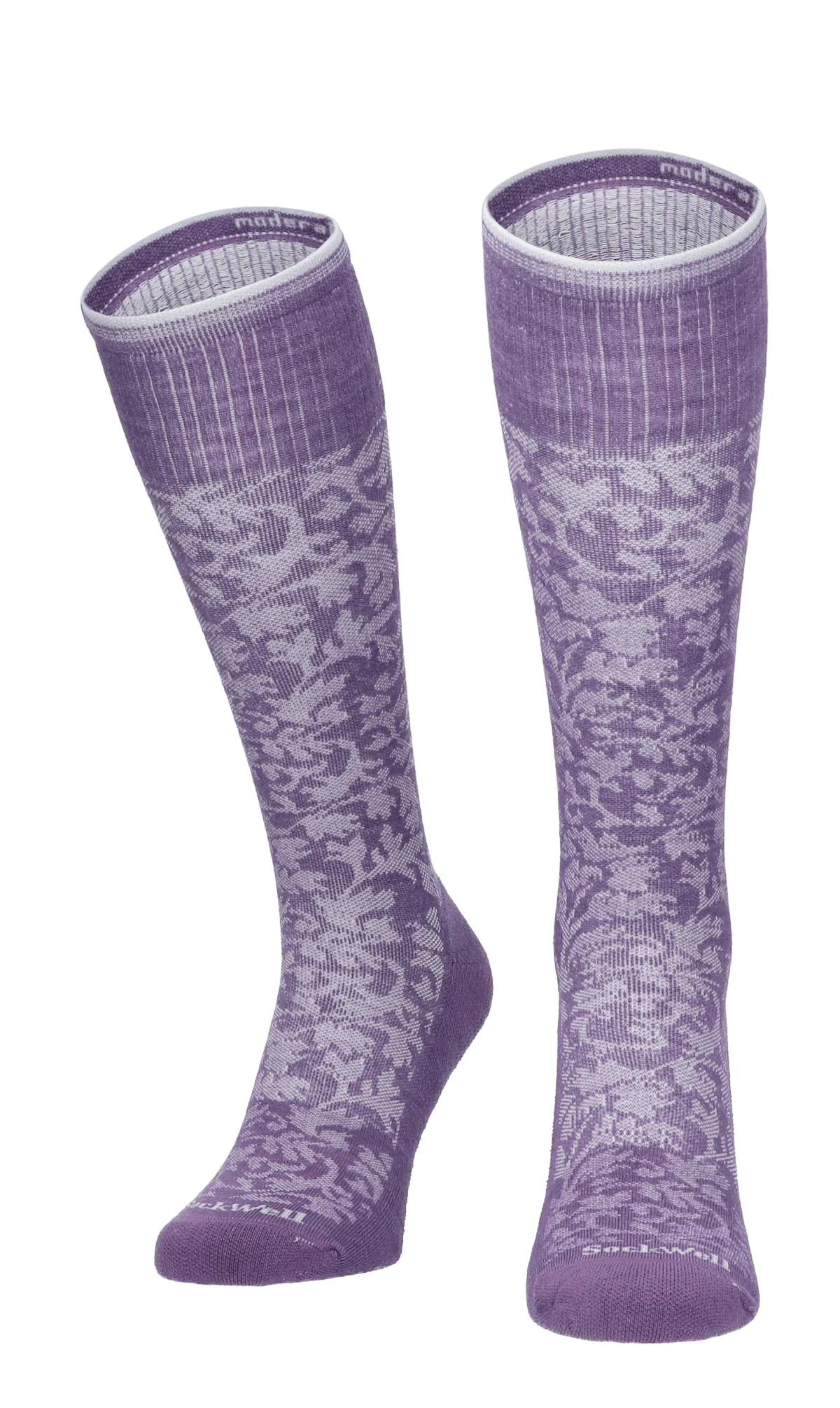 Damask Dames Compressiekousen Klasse 1 Plum - Image 2