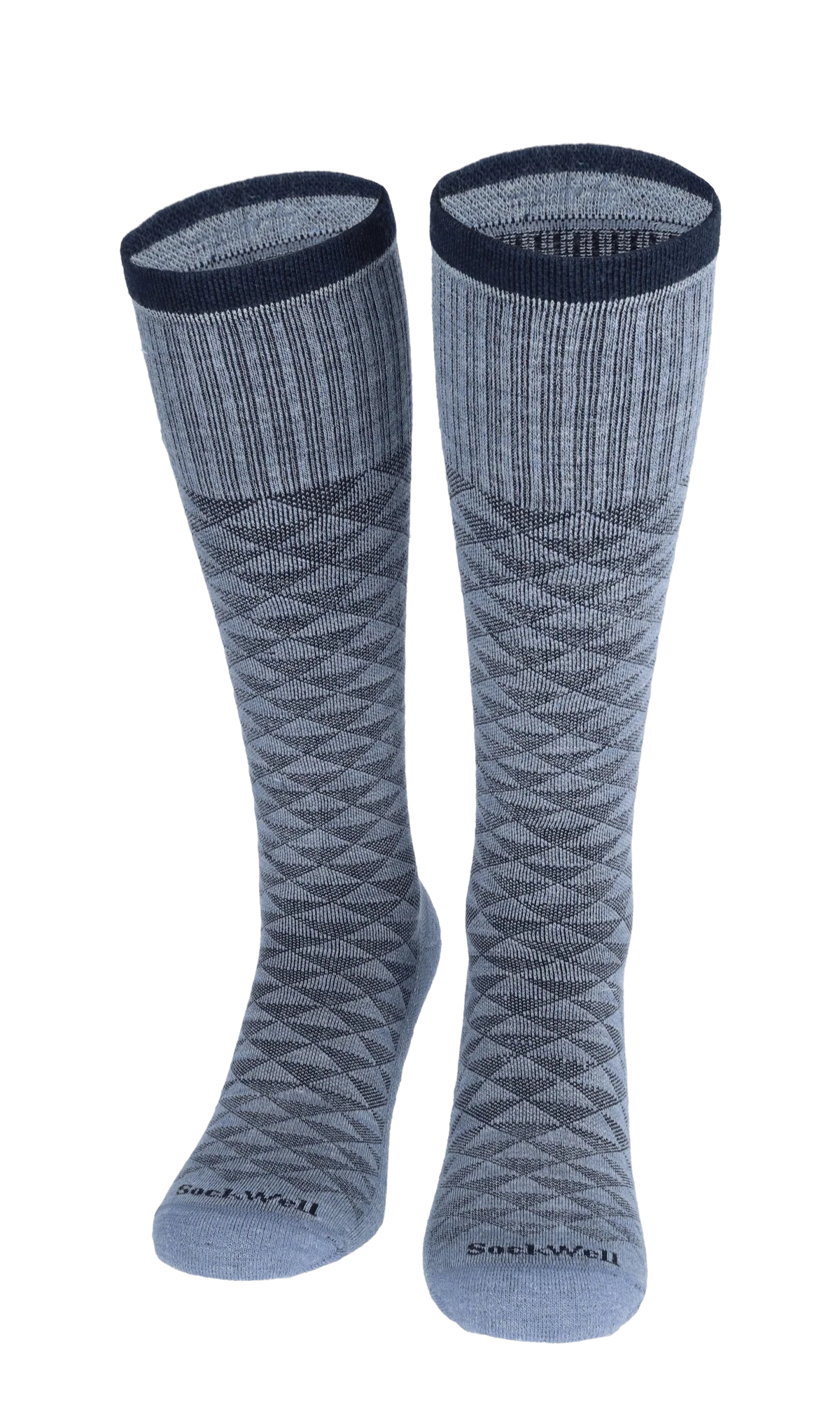 Dapper Heren Compressiekousen Klasse 1 Bluestone - Image 2