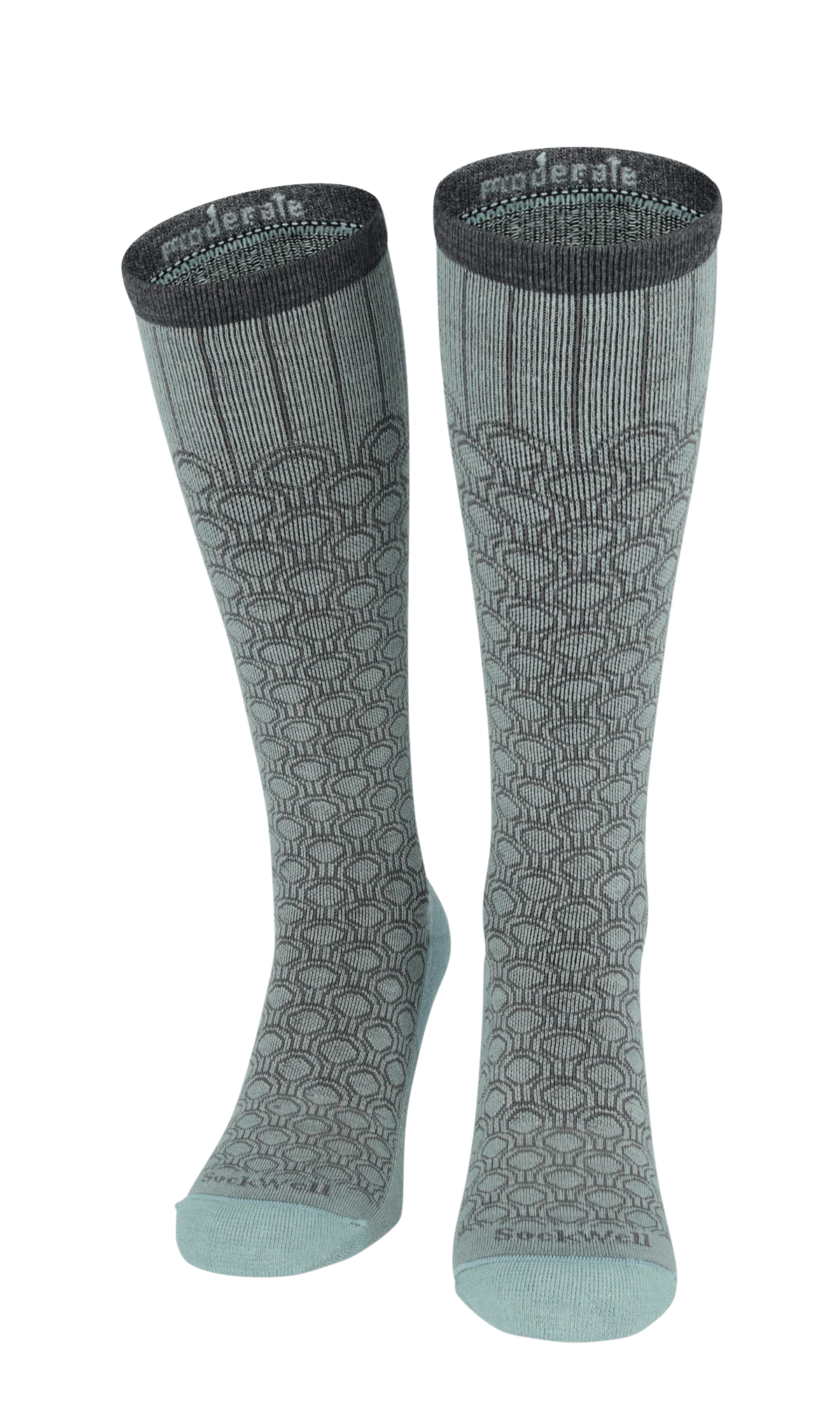 Deco Dot Dames Compressiekousen Klasse 1 Celadon - Image 2