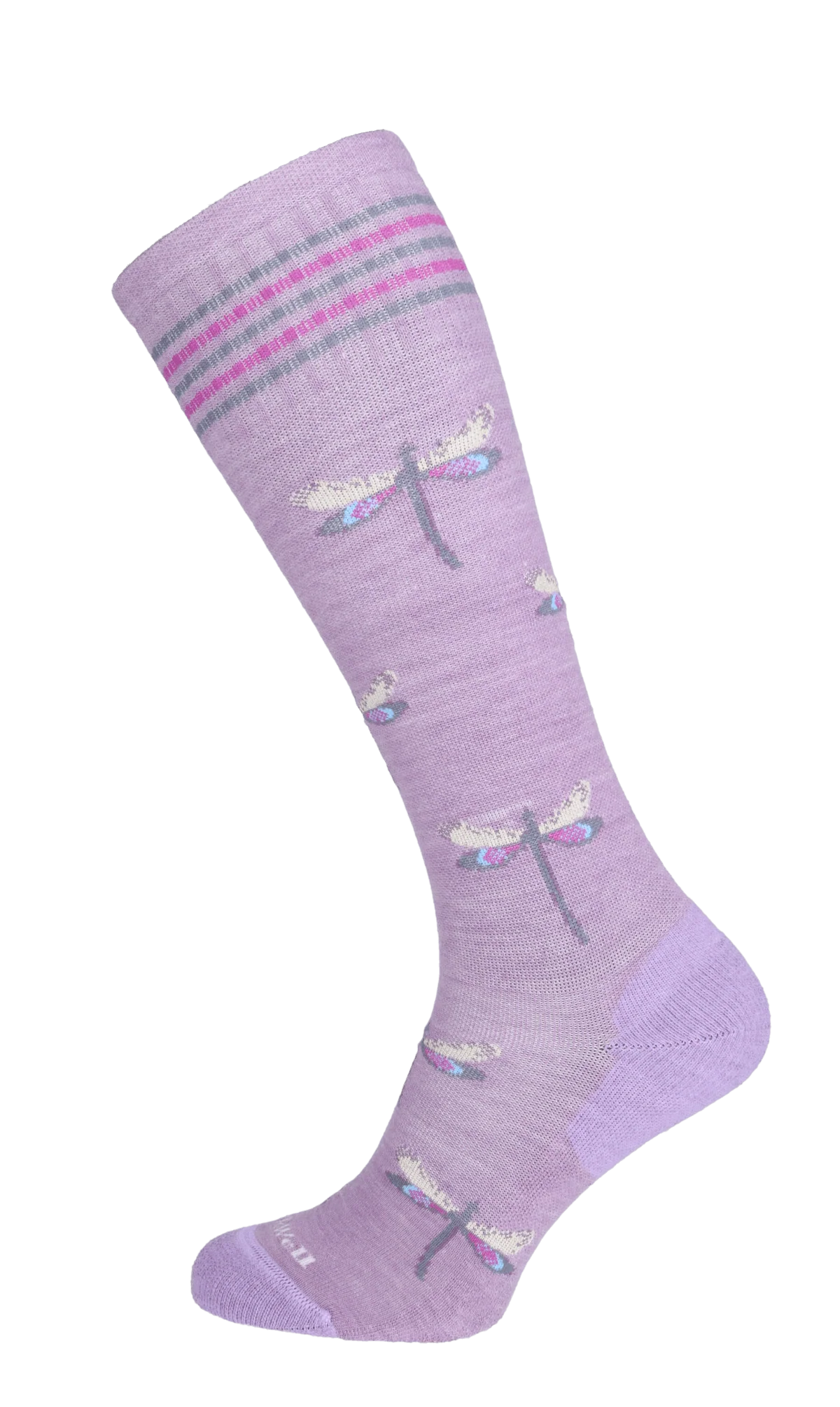 Dragonfly Dames Compressiekousen Klasse 1 Blackberry Sparkle - Image 3