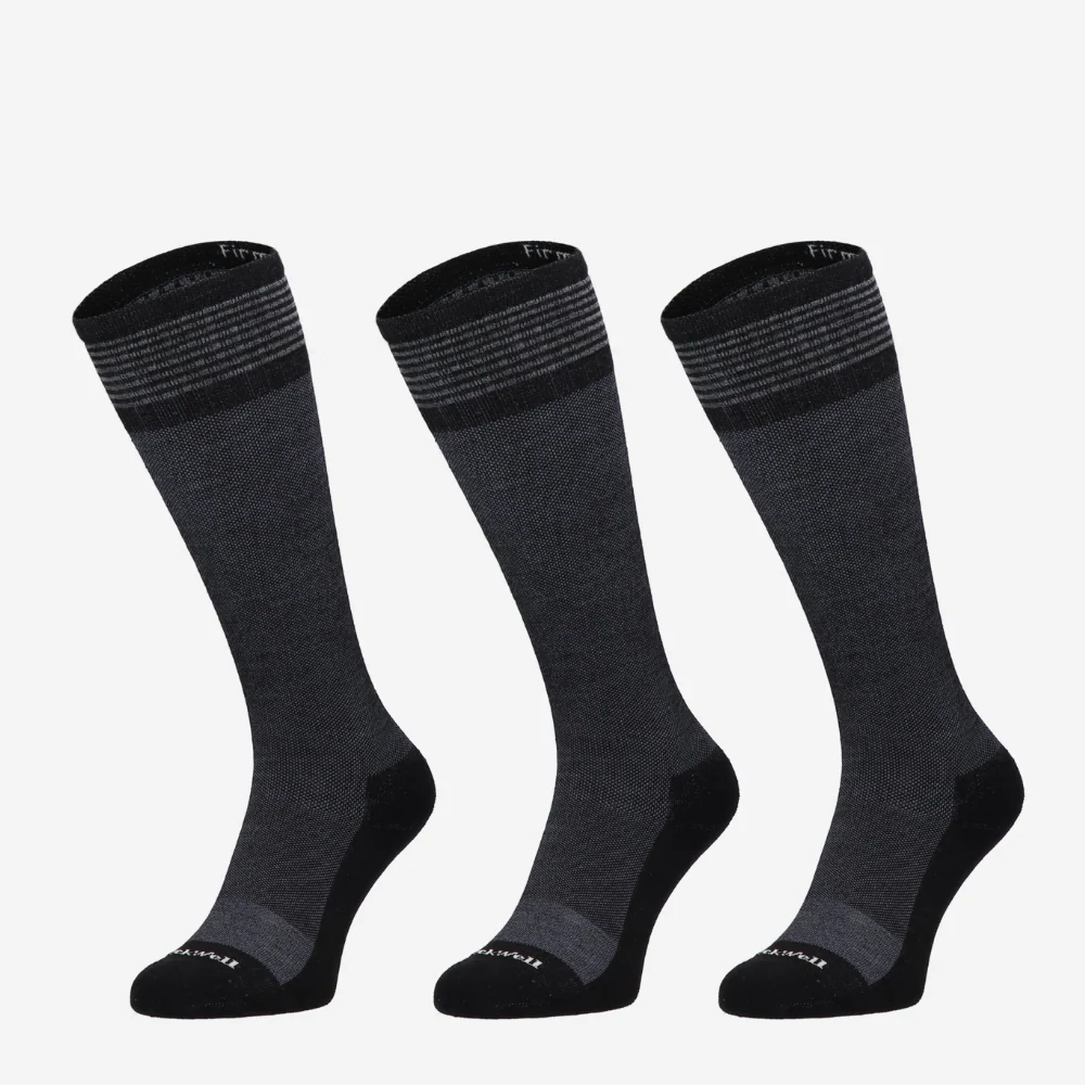 Elevation Dames Maat 39-43 Compressiekousen Black Ultra Klasse 2 (3-pack)