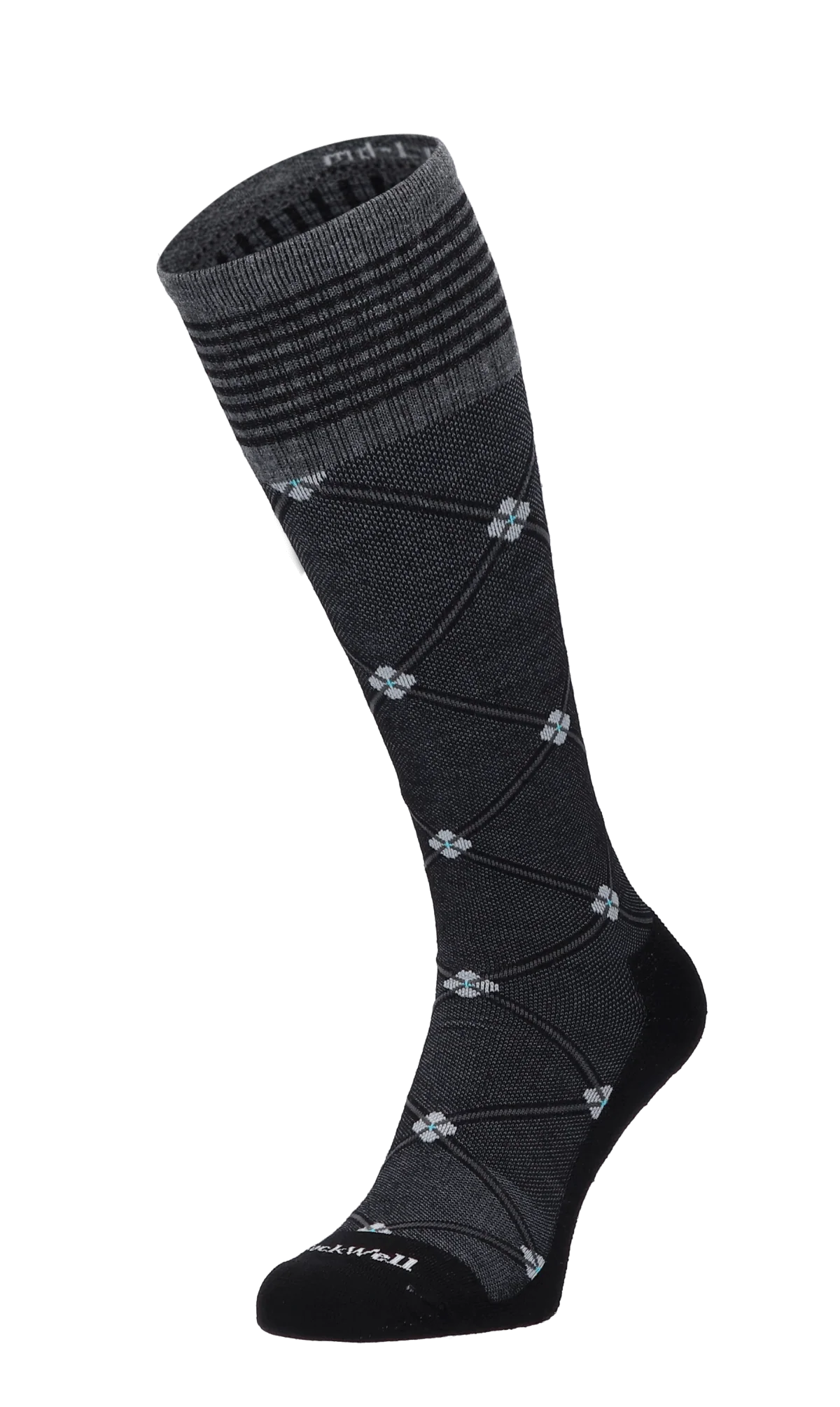 Elevation Dames Compressiekousen Klasse 2 Black Multi
