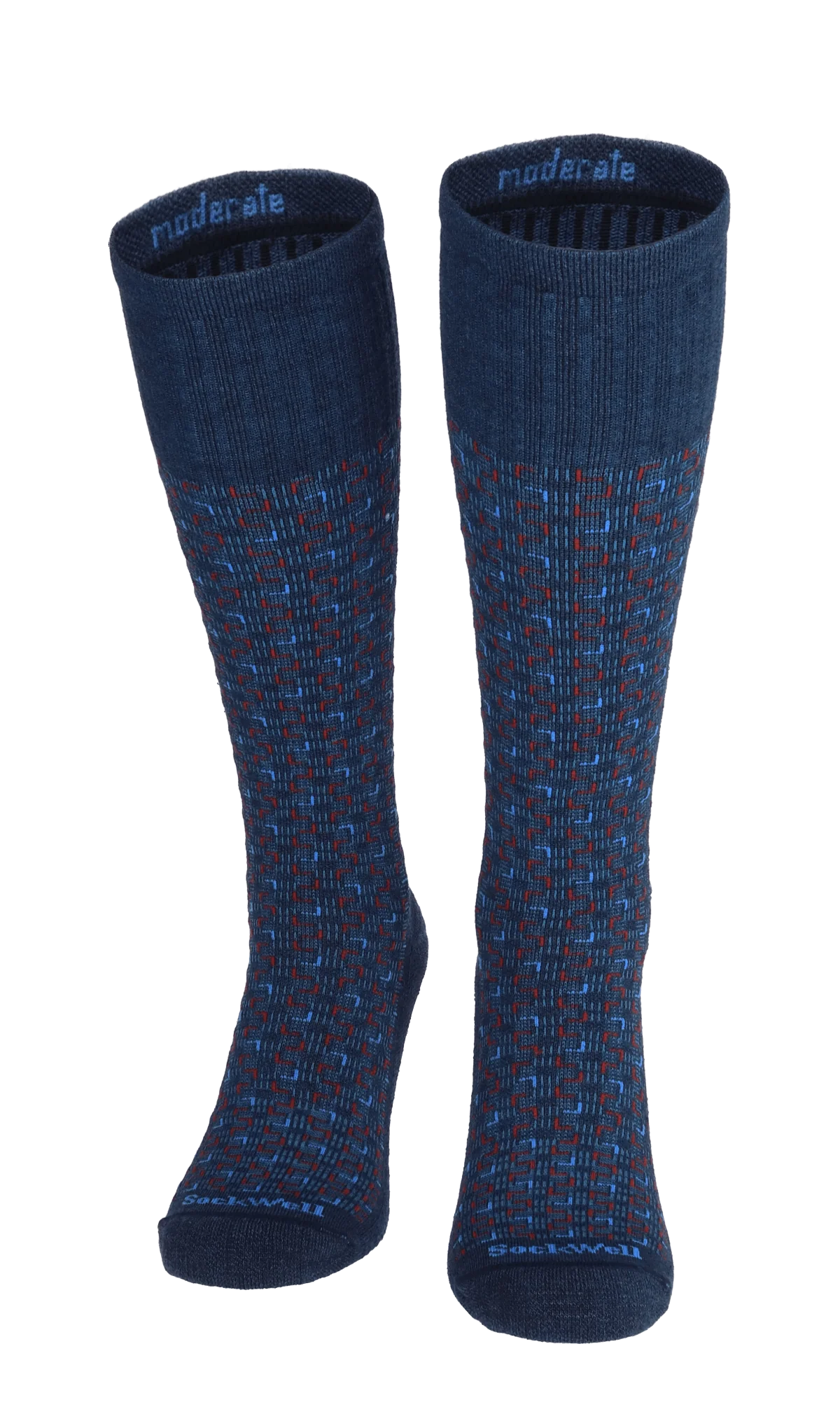 Entwined Heren Compressiekousen Klasse 1 Navy - Image 2