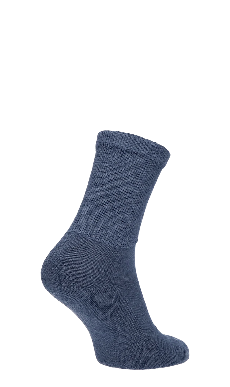 Extra Easy Dames Diabetessokken Denim - Image 4