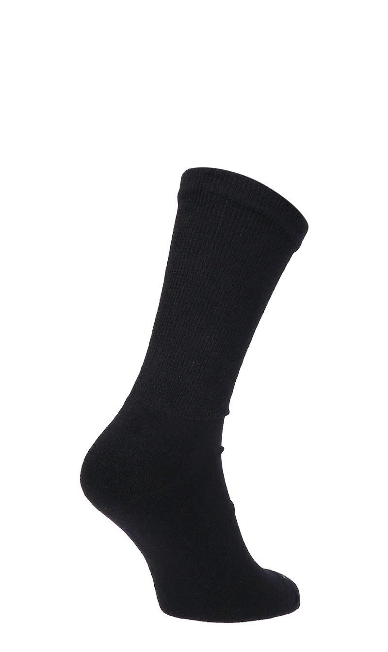 Extra Easy Heren Diabetessokken Black - Image 4