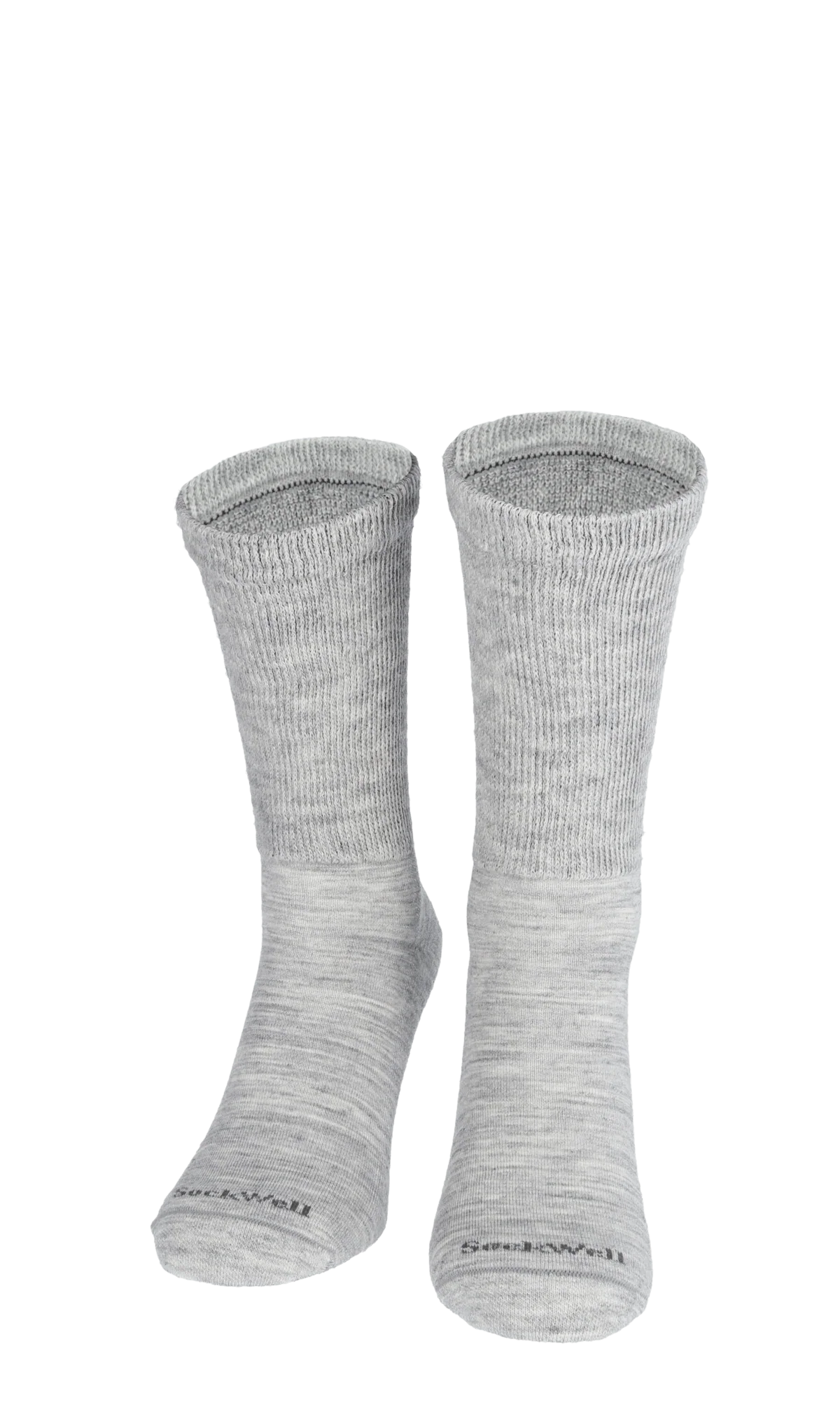 Extra Easy Heren Diabetessokken Light Grey - Image 2