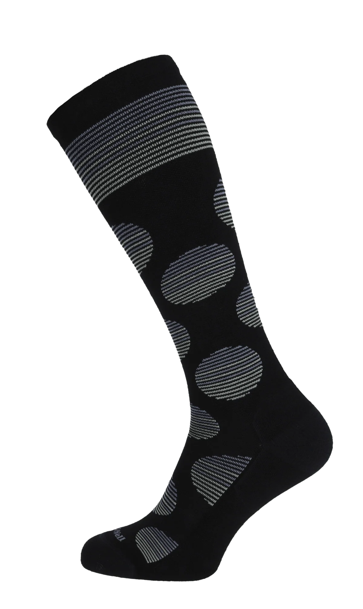 Featherweight Dot Dames Compressiekousen Klasse 1 Black - Image 3