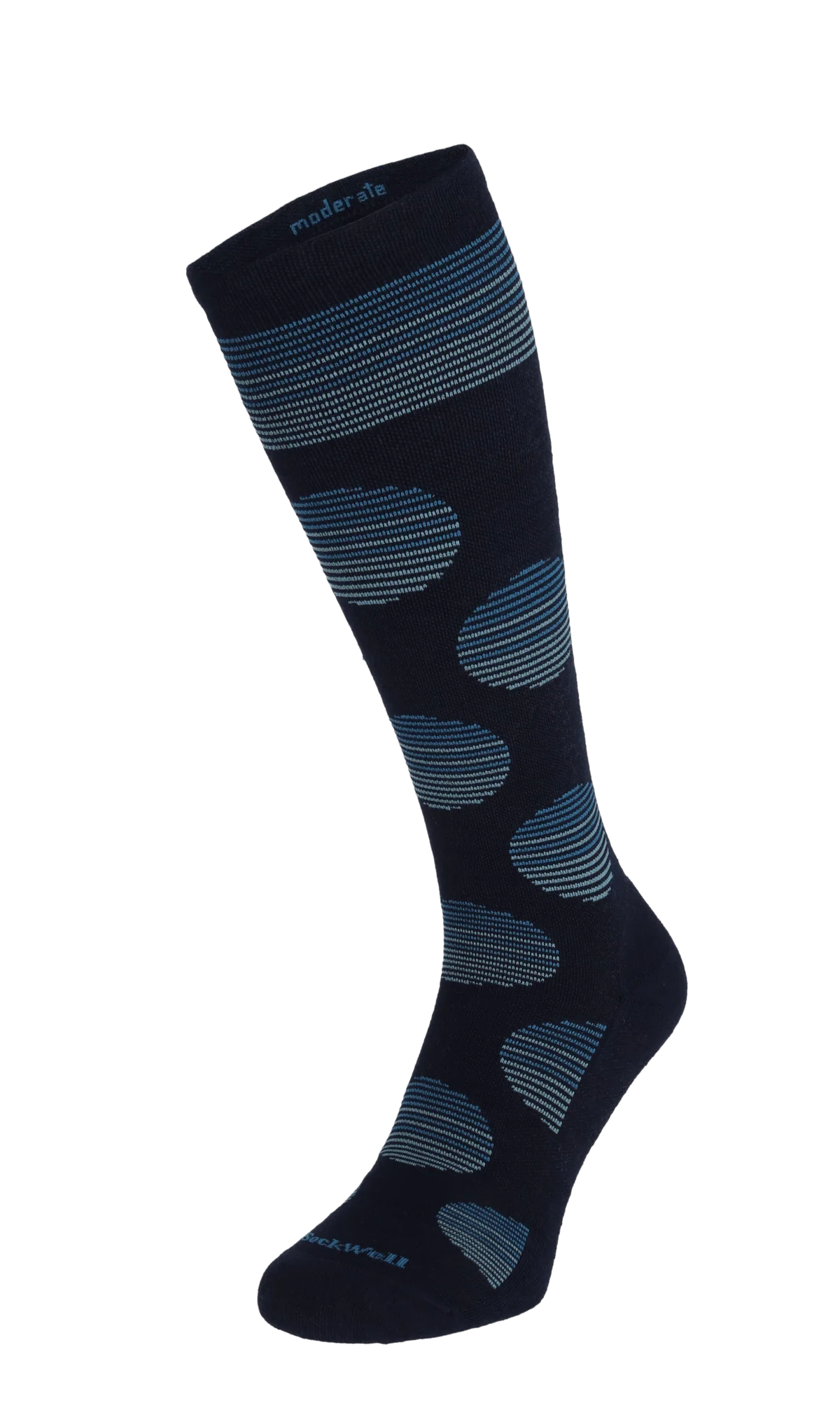 Featherweight Dot Dames Compressiekousen Klasse 1 Navy
