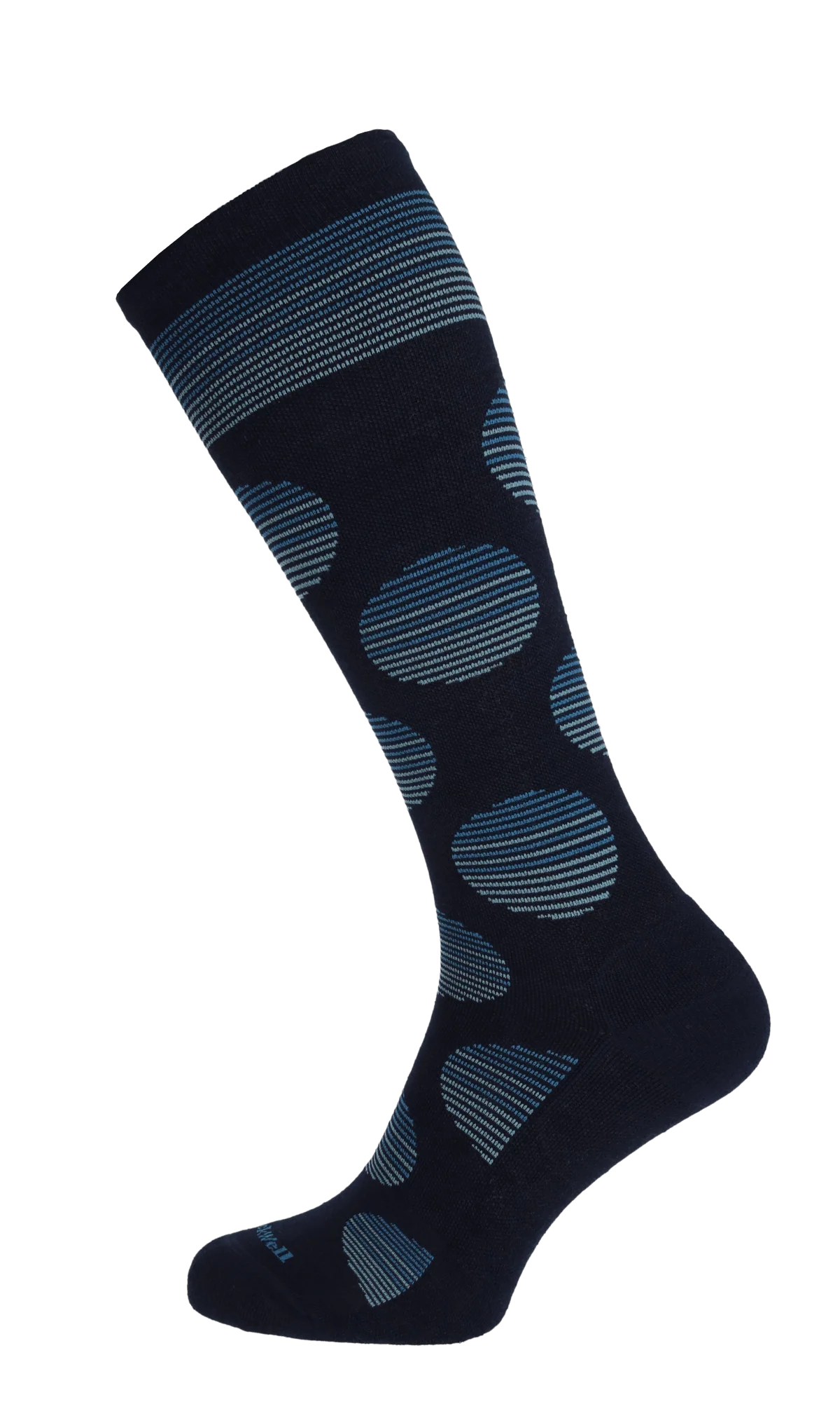 Featherweight Dot Dames Compressiekousen Klasse 1 Navy - Image 3