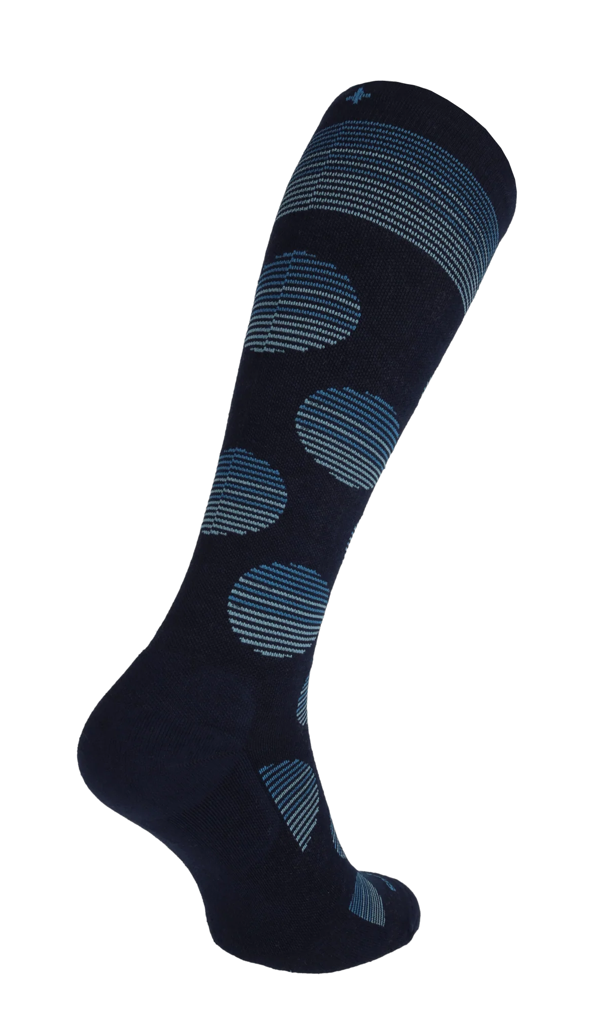 Featherweight Dot Dames Compressiekousen Klasse 1 Navy - Image 4