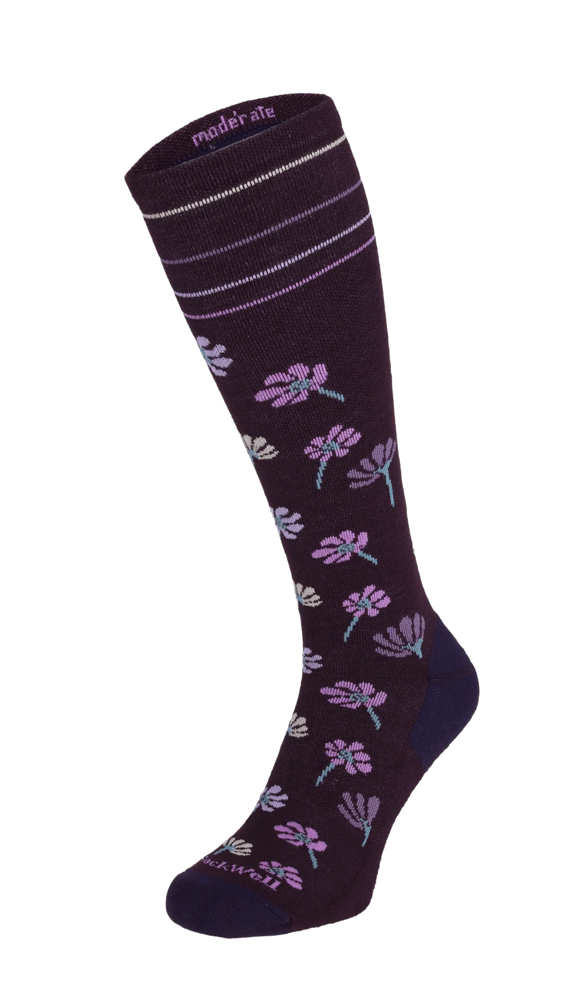 Field Flower Dames Compressiekousen Klasse 1 Blackberry