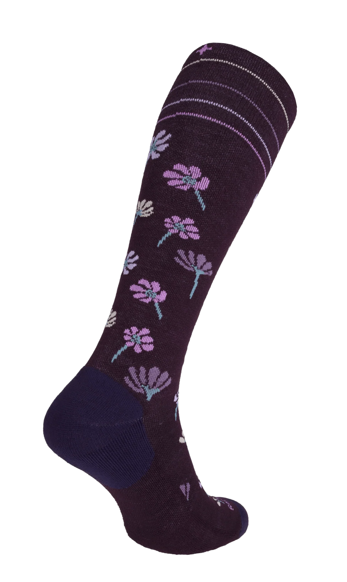 Field Flower Dames Compressiekousen Klasse 1 Blackberry - Image 4