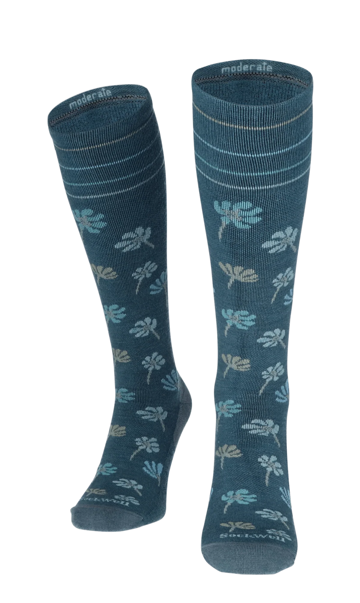 Field Flower Dames Compressiekousen Klasse 1 Blue Ridge - Image 4