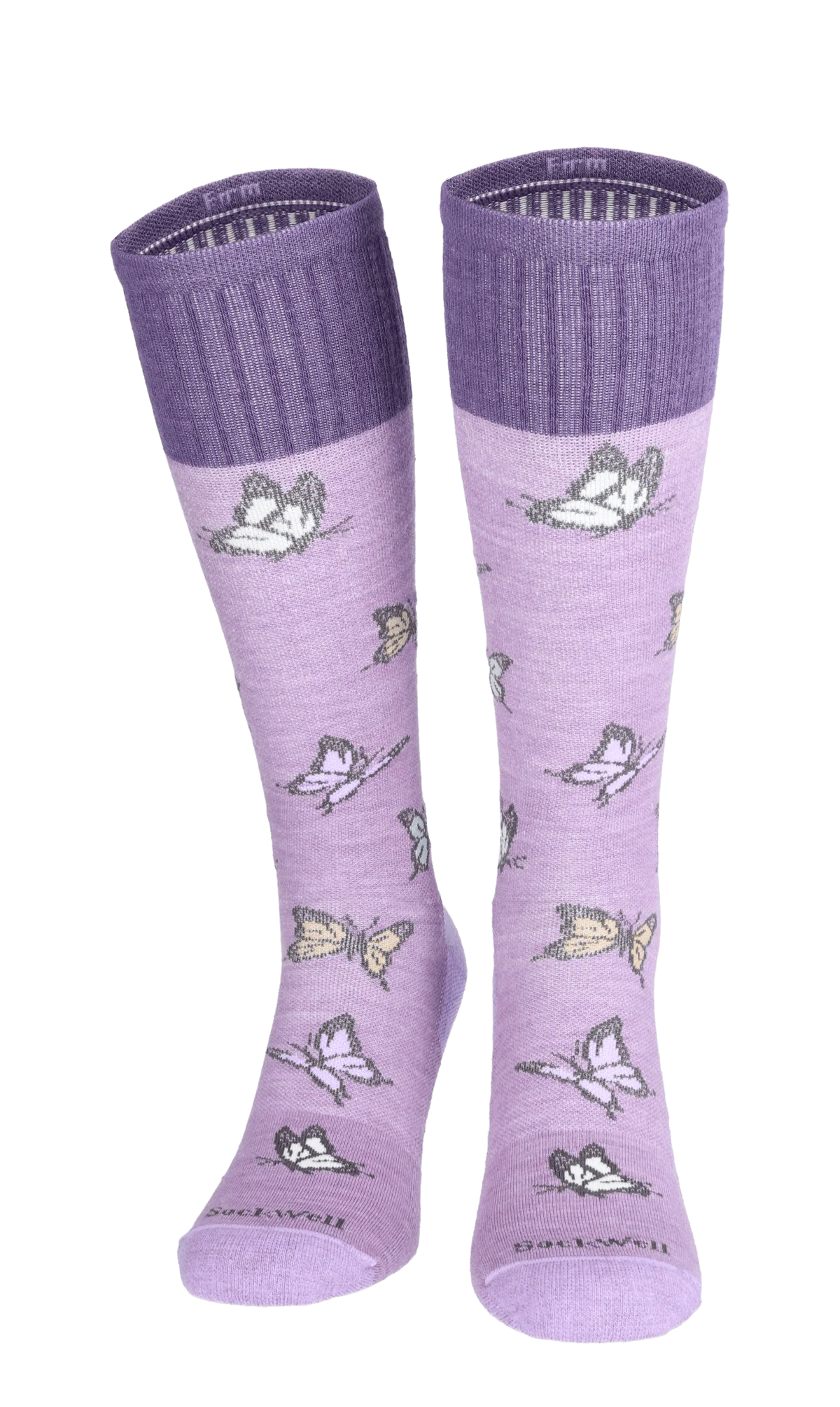 Flutter Dames Compressiekousen Klasse 2 Lavender - Image 2