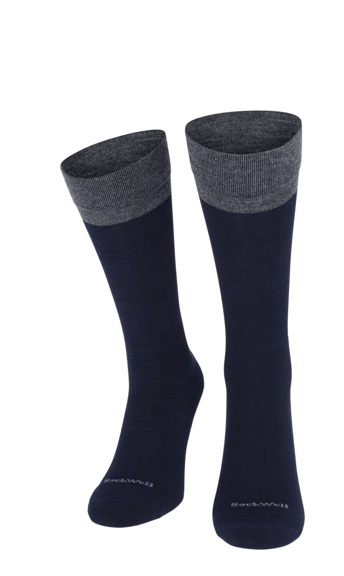 Free'N Easy Heren Diabetessokken Navy - Image 2