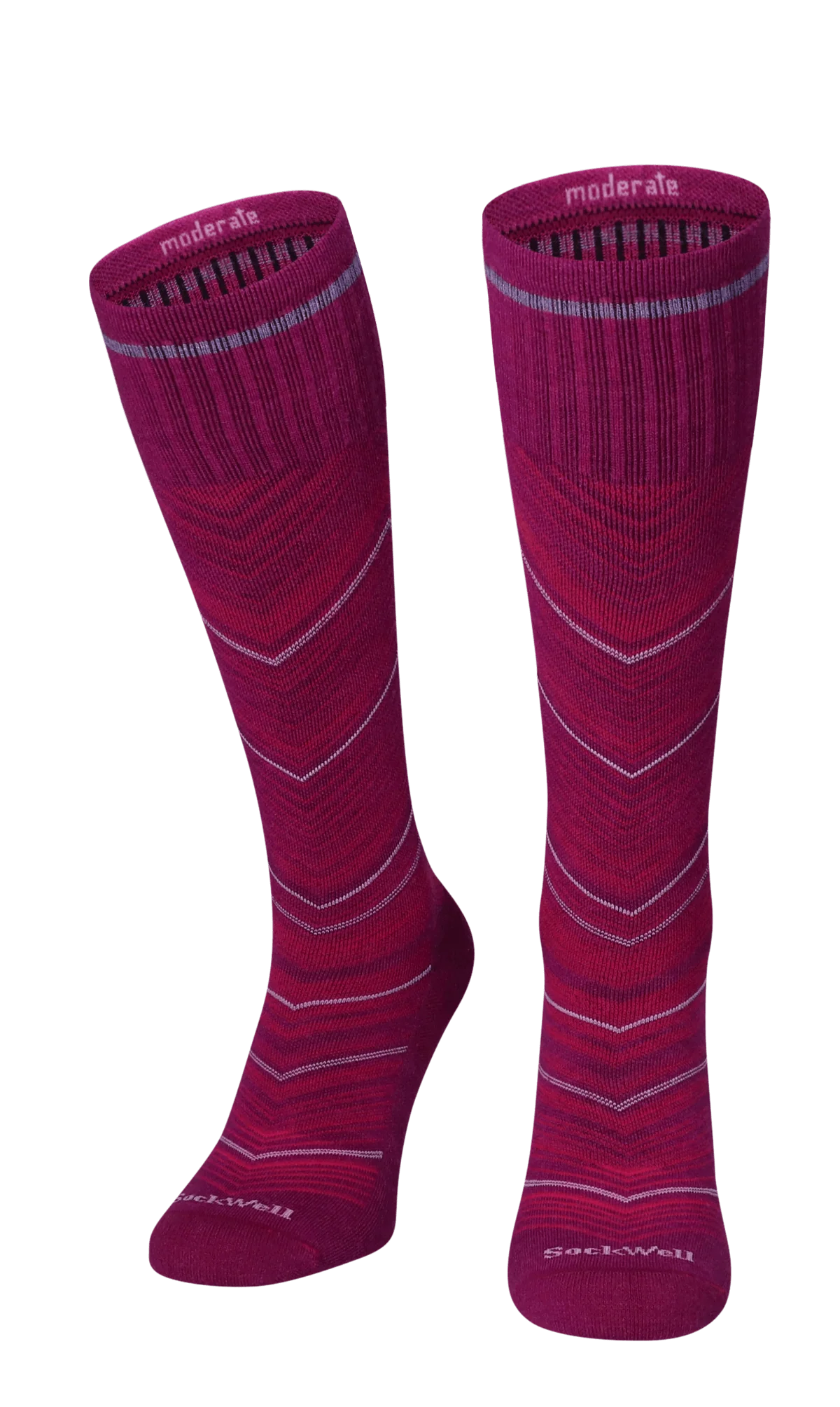 Full Flattery Dames Compressiekousen Klasse 1 Violet - Image 2