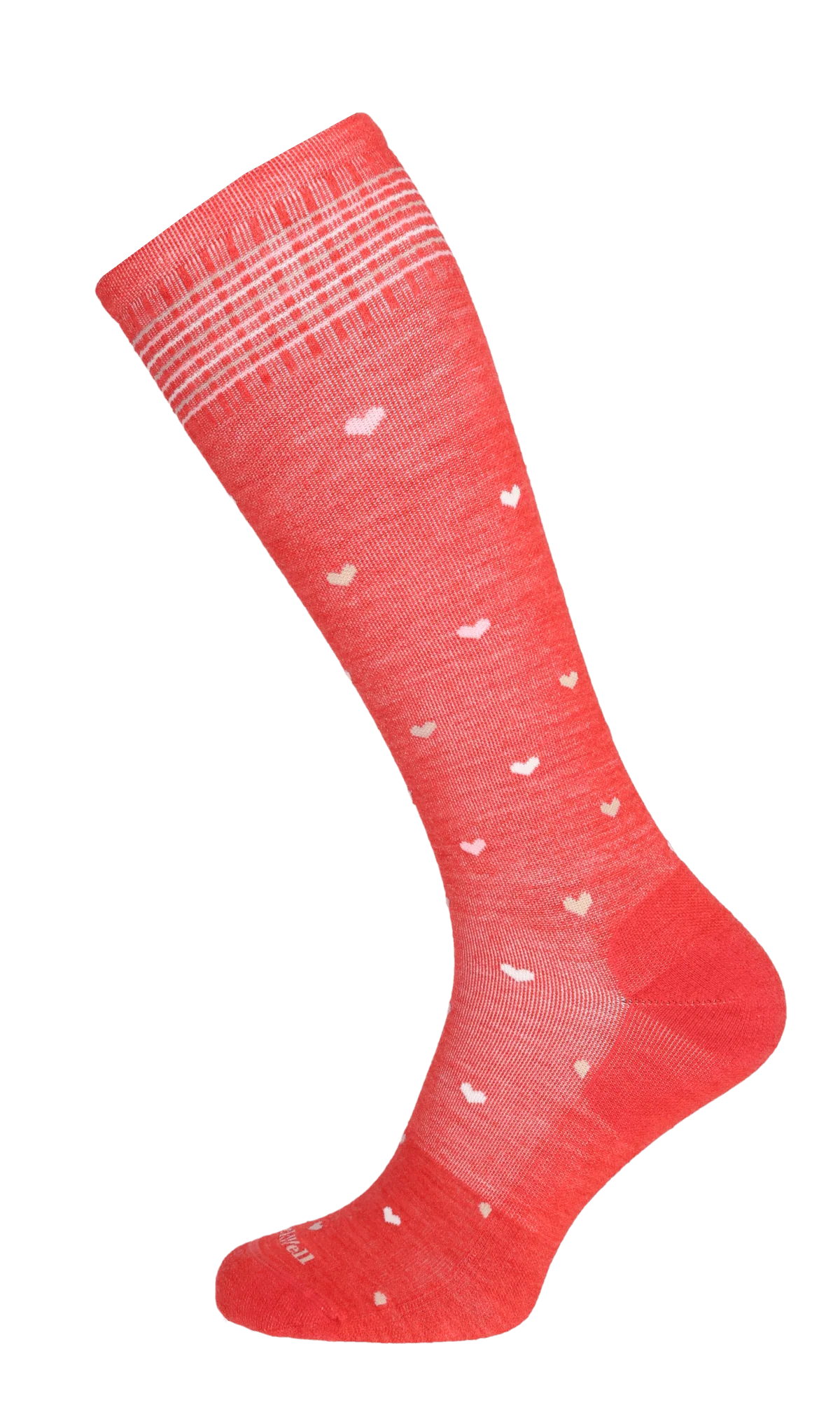 Full Heart Dames Compressiekousen Klasse 1 Poppy - Image 3