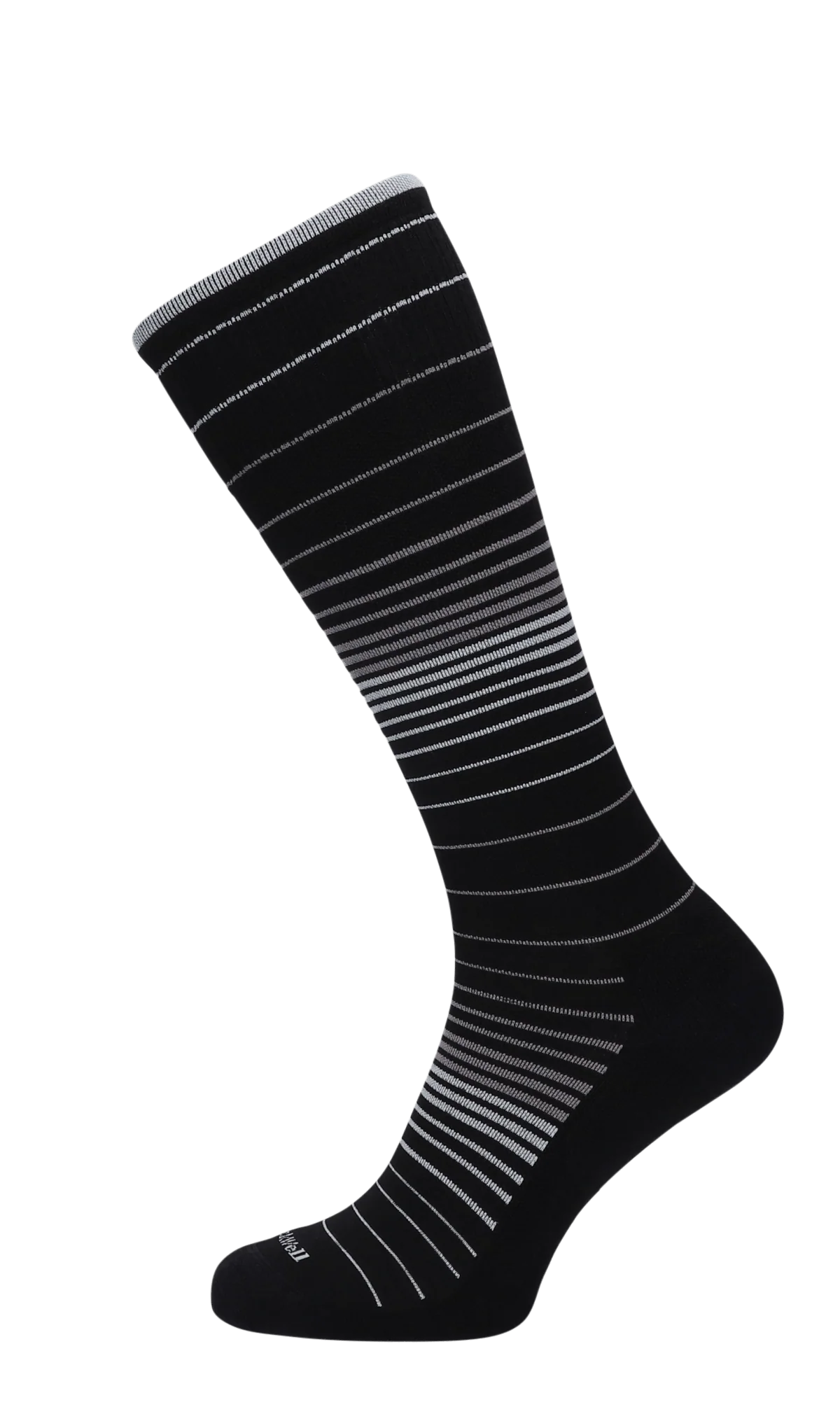 Full Stripe Dames Compressiekousen Klasse 1 Black - Image 3