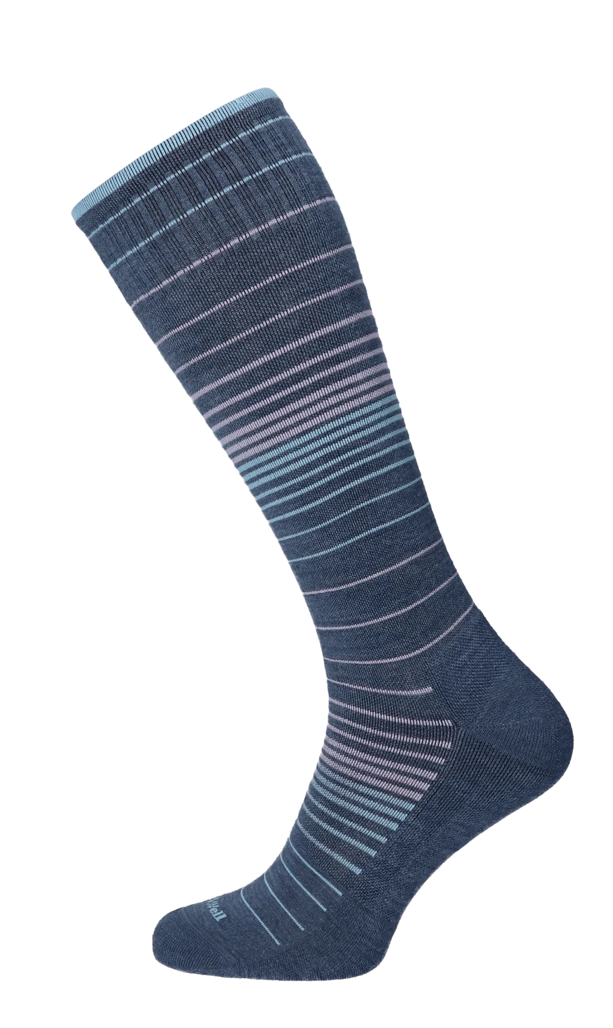 Full Stripe Dames Compressiekousen Klasse 1 Denim - Image 3