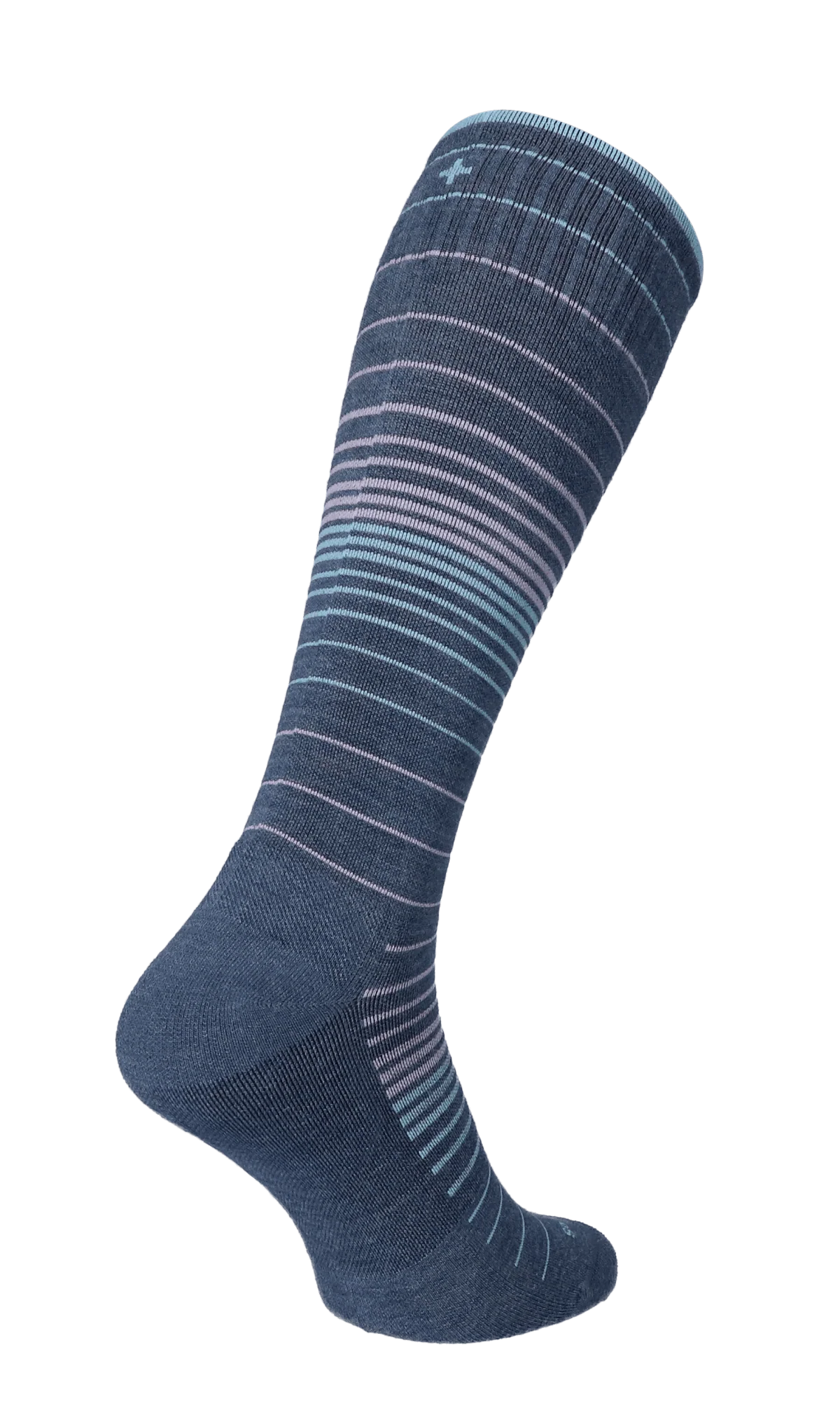 Full Stripe Dames Compressiekousen Klasse 1 Denim - Image 4