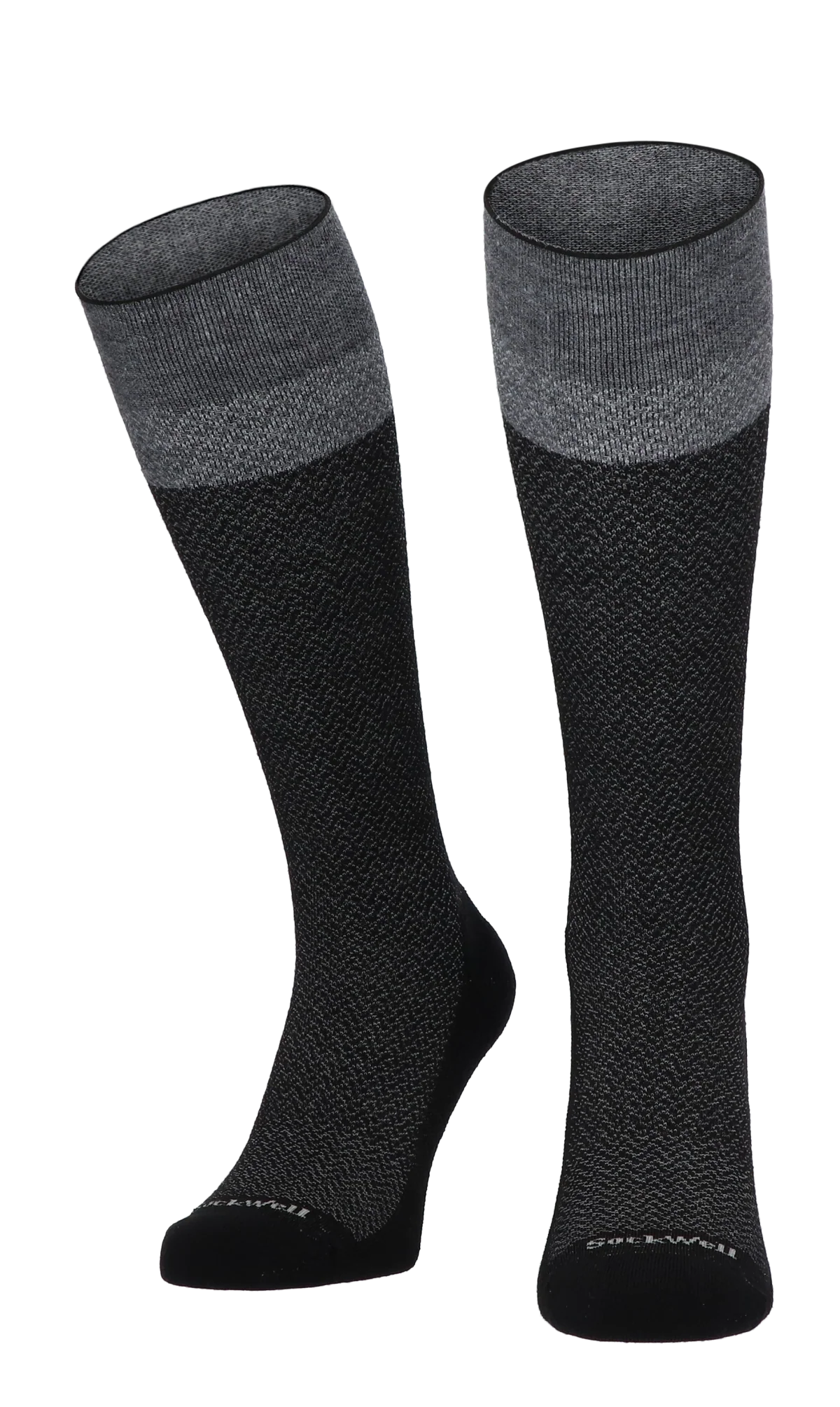 Full Twist Dames Compressiekousen Klasse 1 Black - Image 2