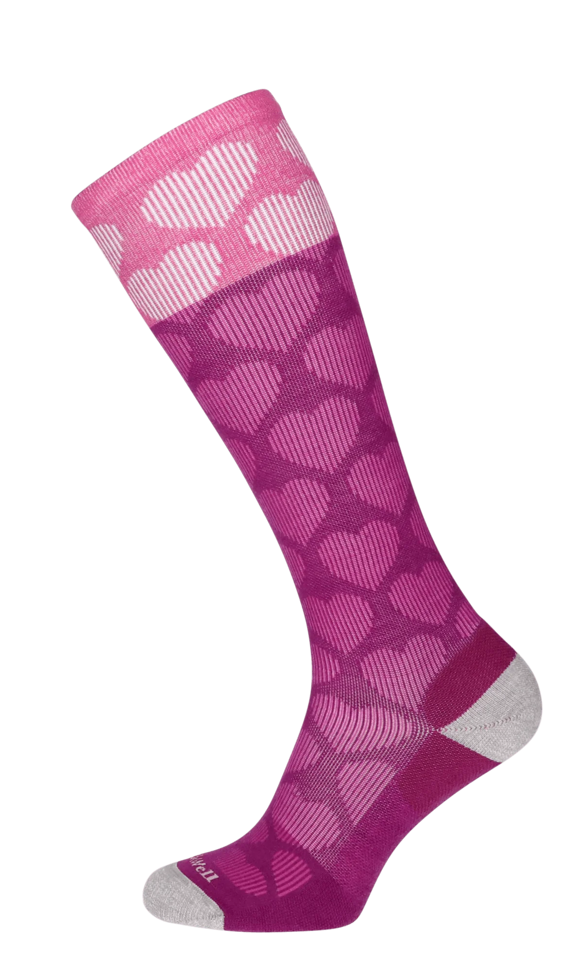 Heart Throb Dames Compressiekousen Klasse 1 Violet - Image 3