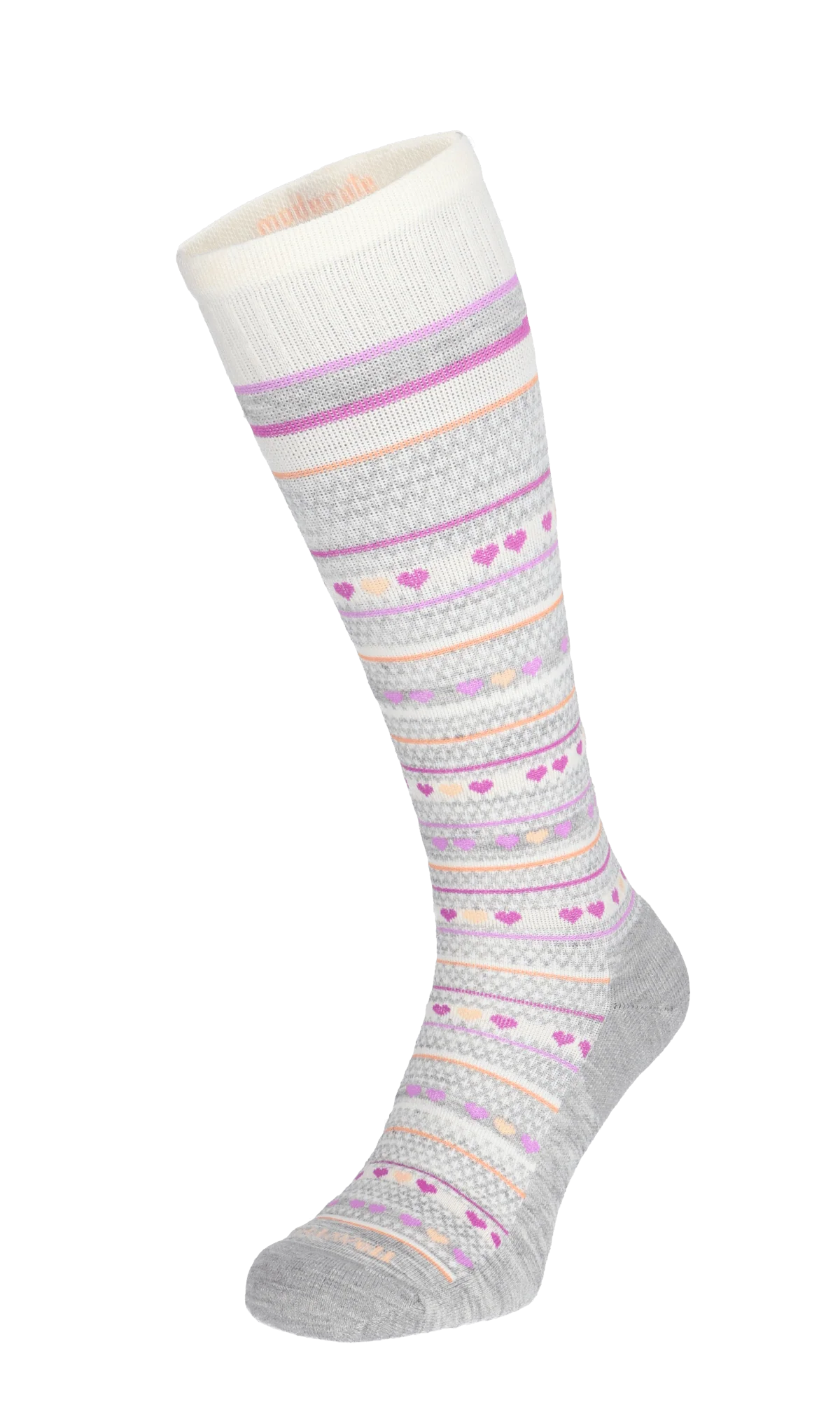 Heartlink Dames Compressiekousen Klasse 2 Light Grey