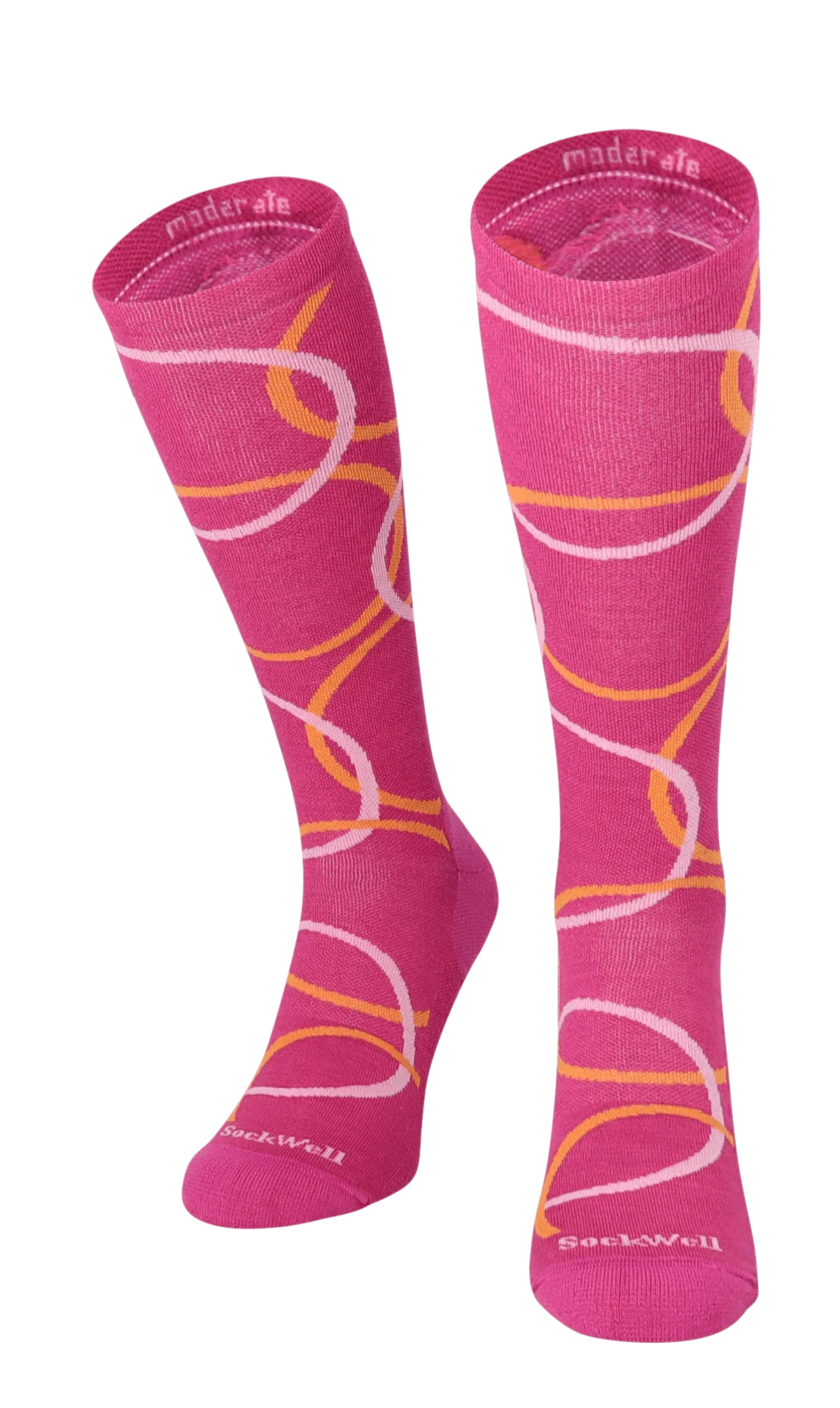 In The Loop Dames Compressiekousen Klasse 1 Raspberry - Image 2