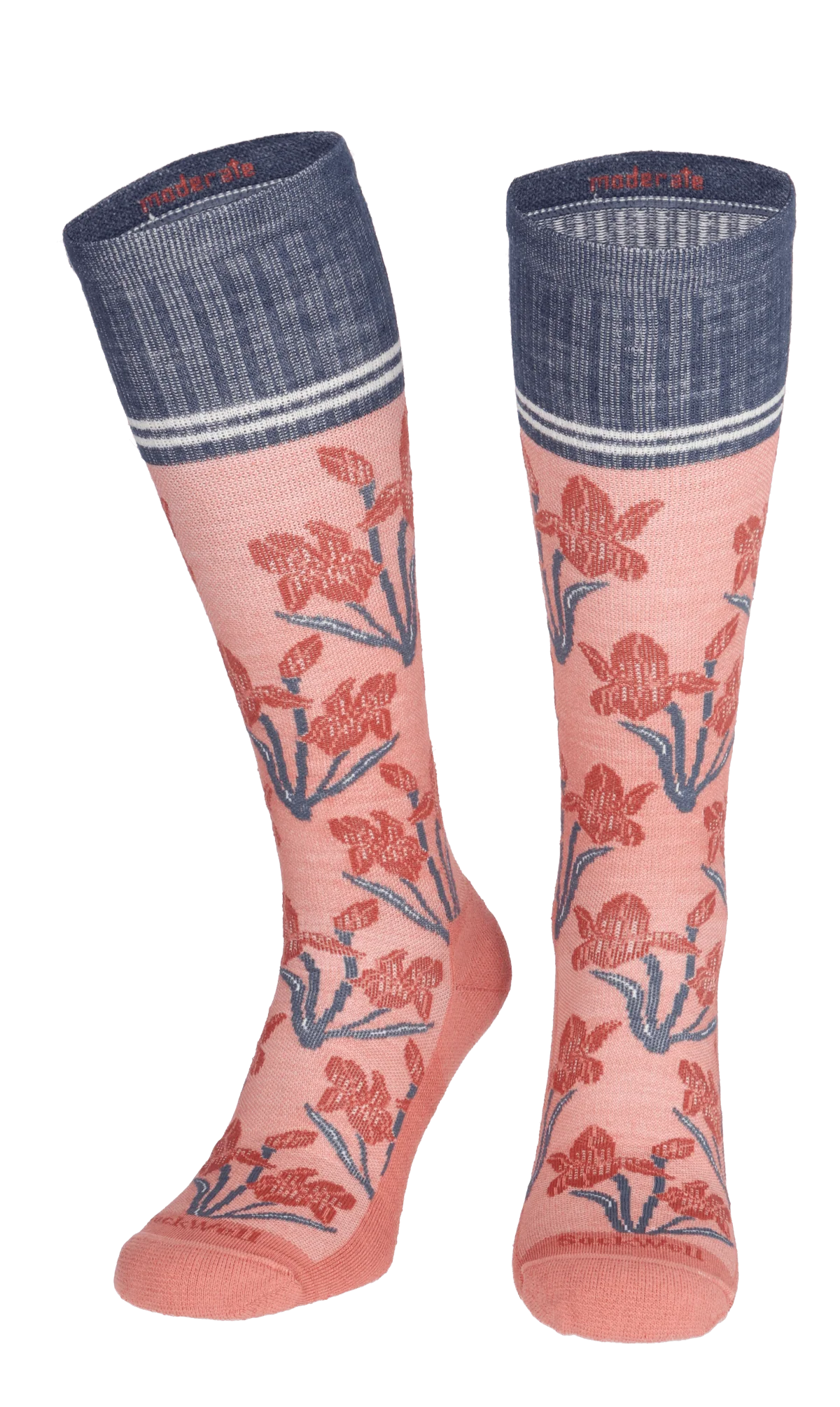 Iris Dames Compressiekousen Klasse 1 Pink Clay - Image 2