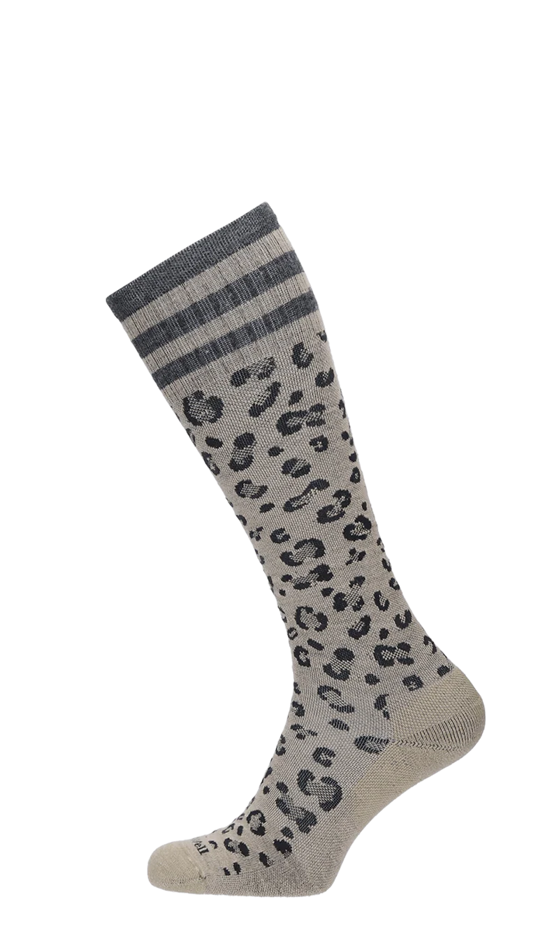 Leopard Dames Compressiekousen Klasse 1 Putty - Image 3