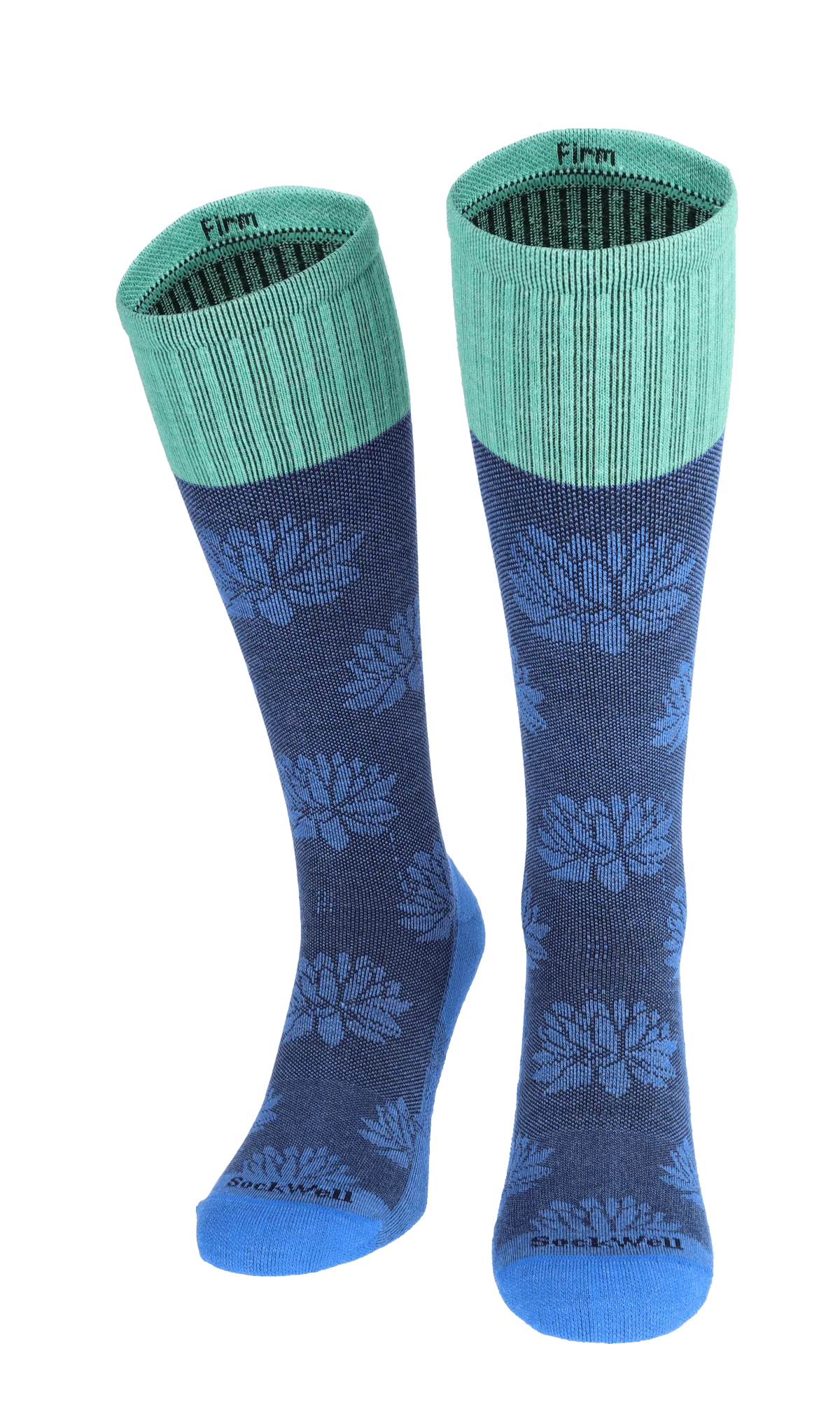 Lotus Lift Dames Compressiekousen Klasse 2 Ocean - Image 2