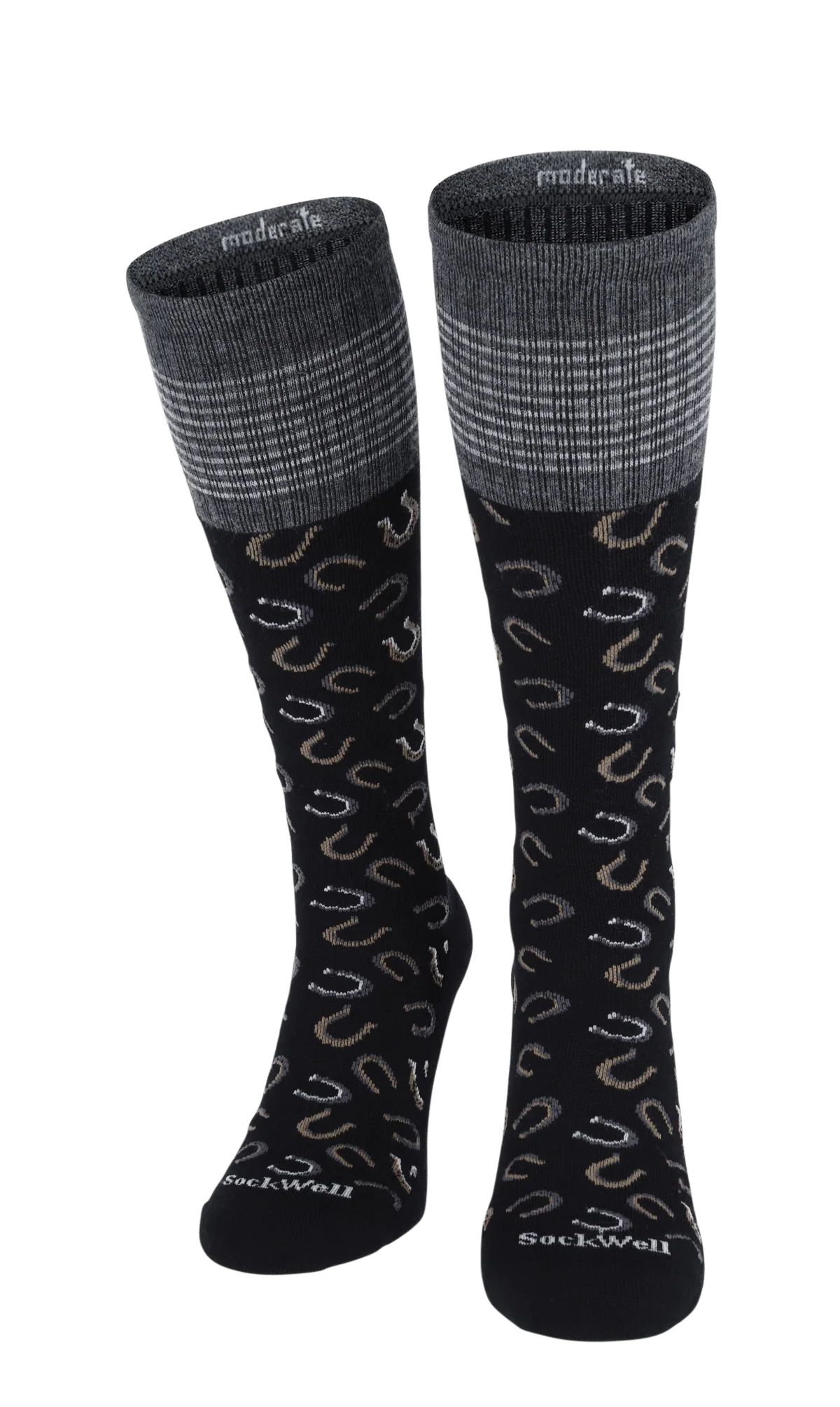 Lucky Dames Compressiekousen Klasse 1 Black - Image 2