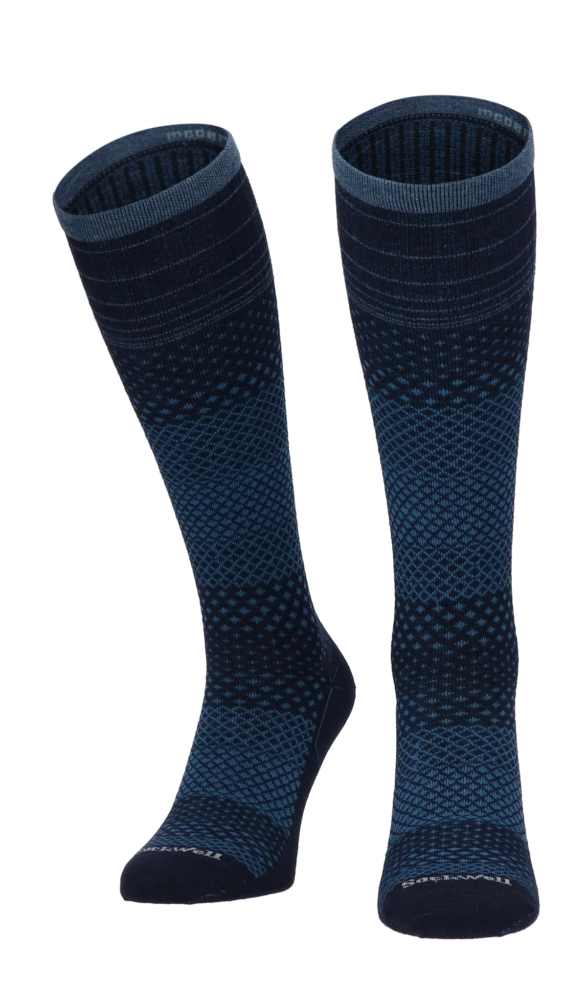 Micro Grade Dames Compressiekousen Klasse 1 Navy - Image 2