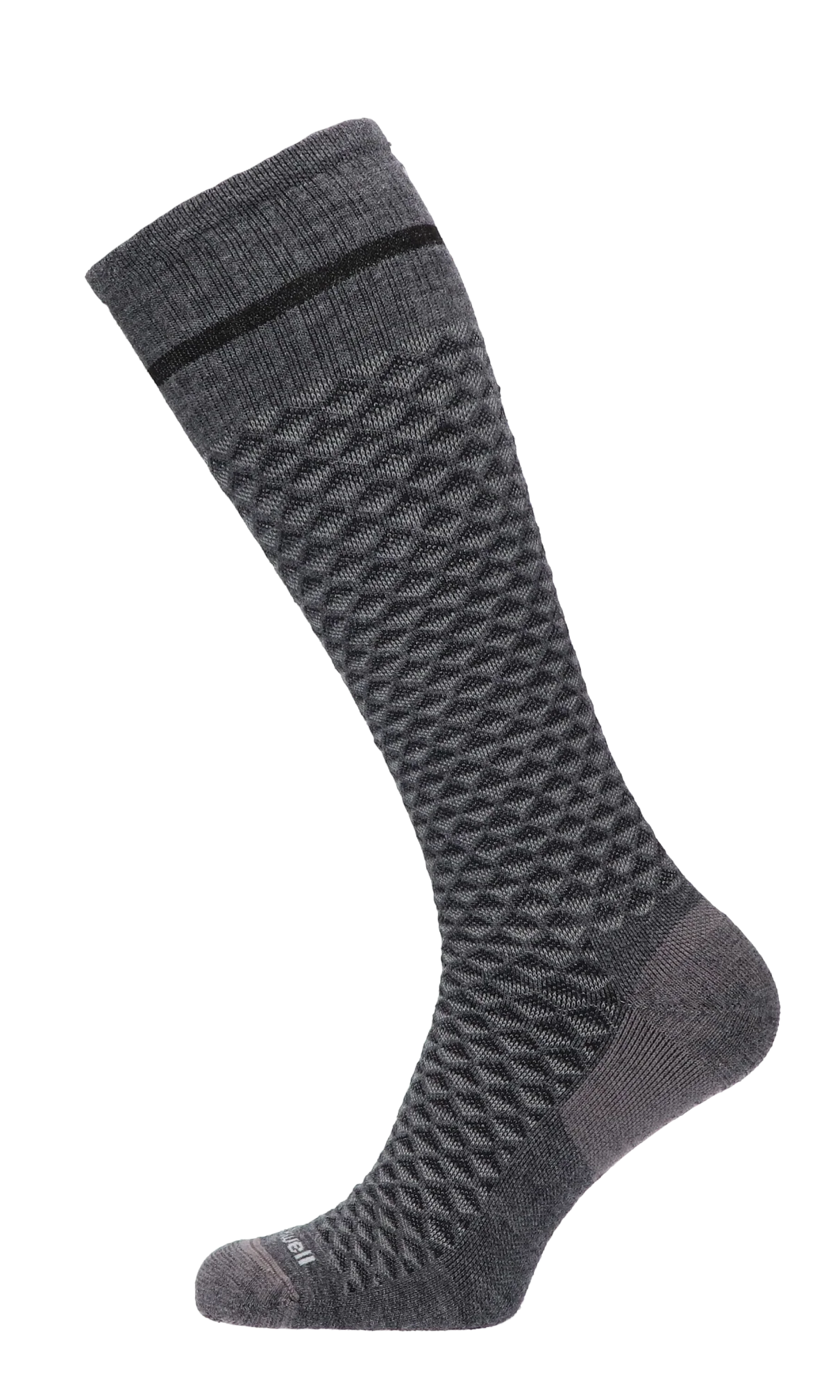 Micro Mix Heren Compressiekousen Klasse 2 Charcoal - Image 3