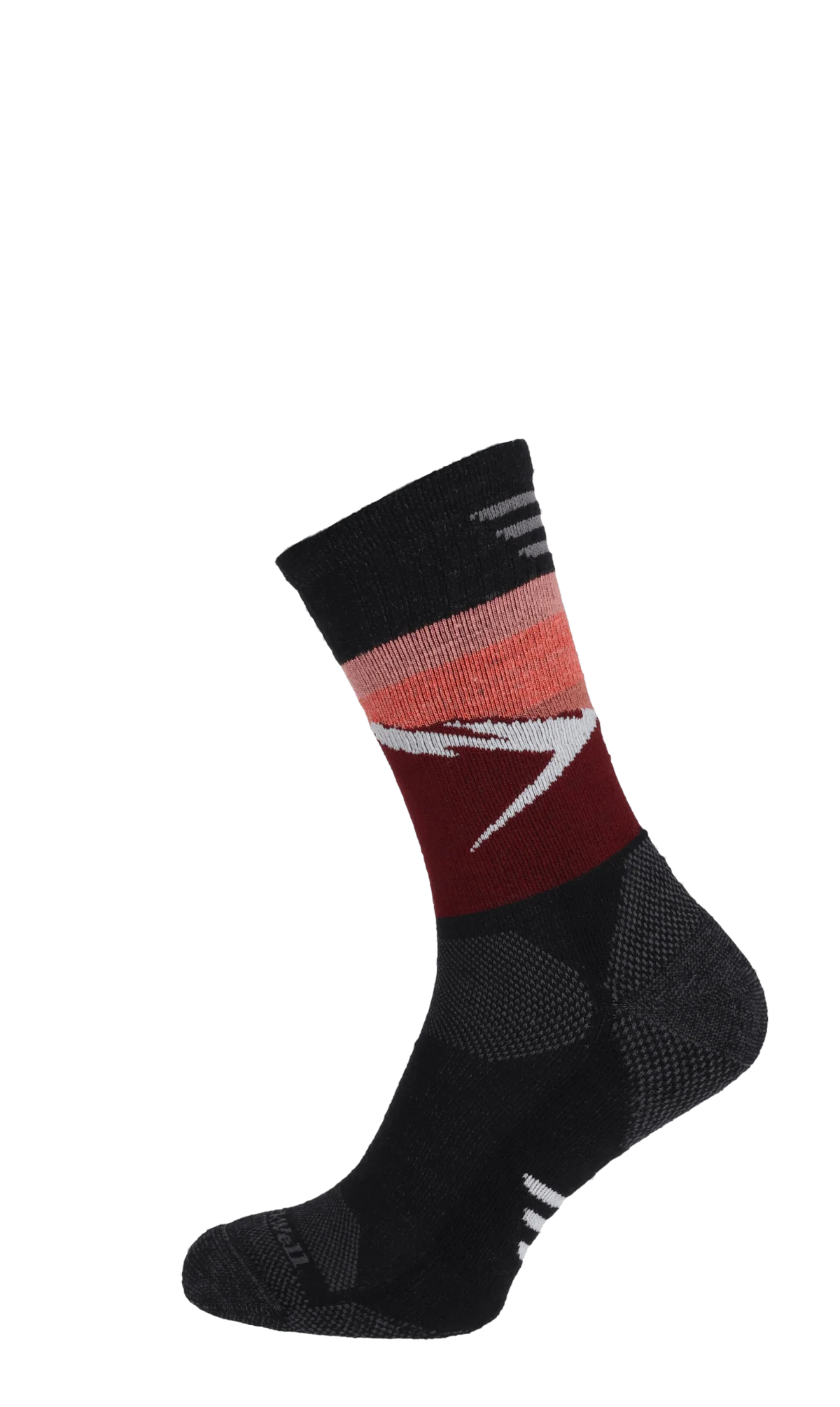 Modern Mountain Crew Heren Wandelsokken Klasse 1 Black - Image 3