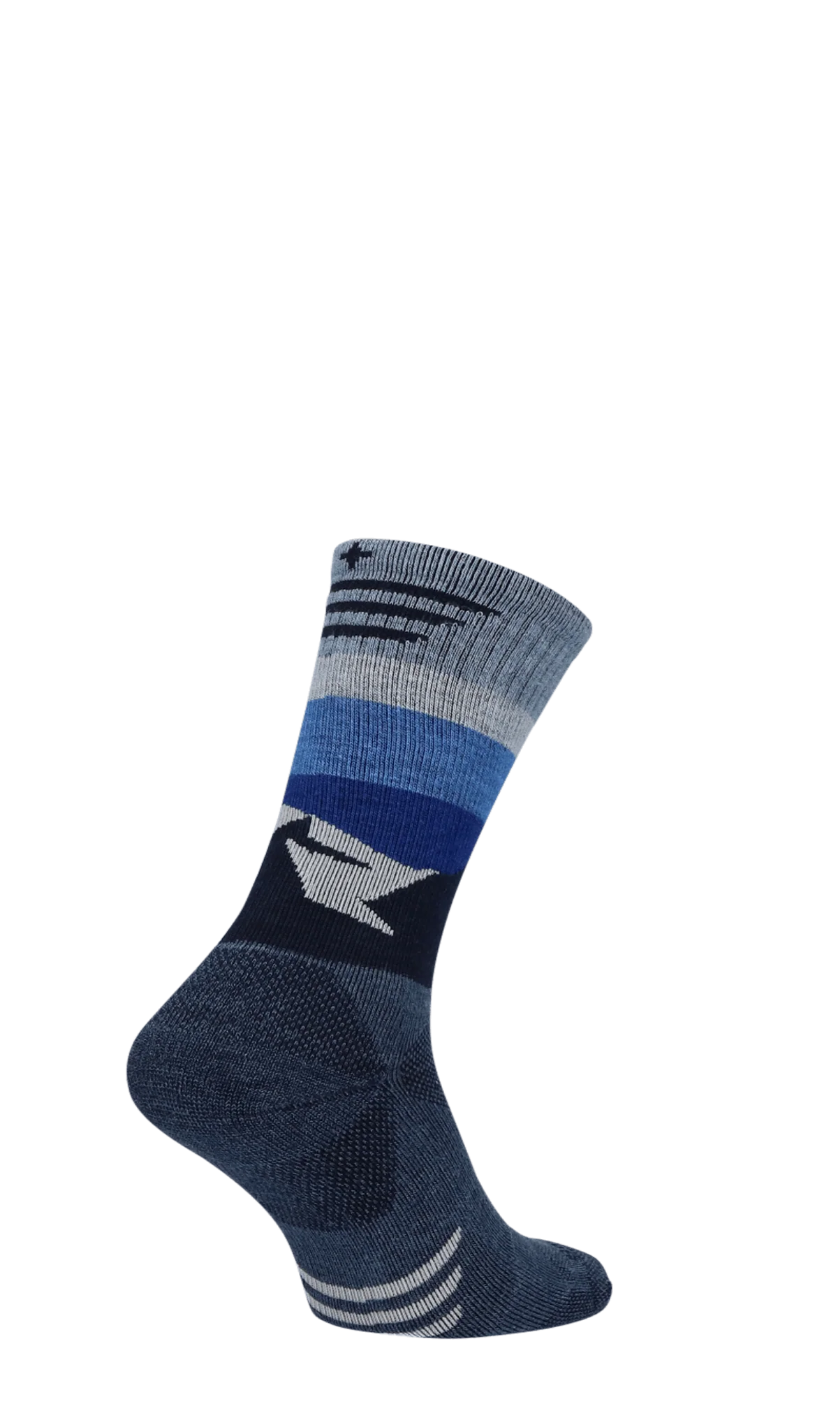 Modern Mountain Crew Heren Wandelsokken Klasse 1 Denim - Image 4