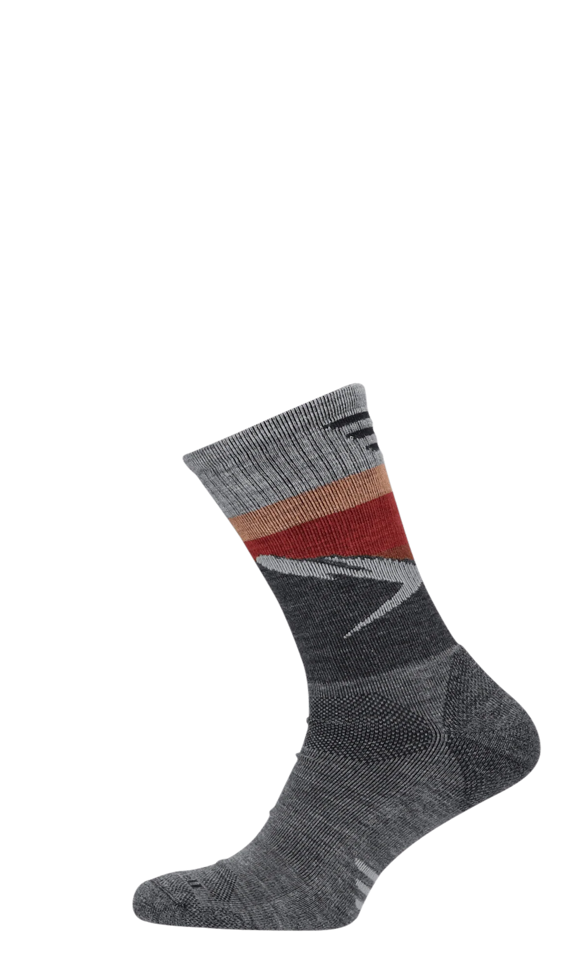 Modern Mountain Crew Heren Wandelsokken Klasse 1 Grey - Image 3